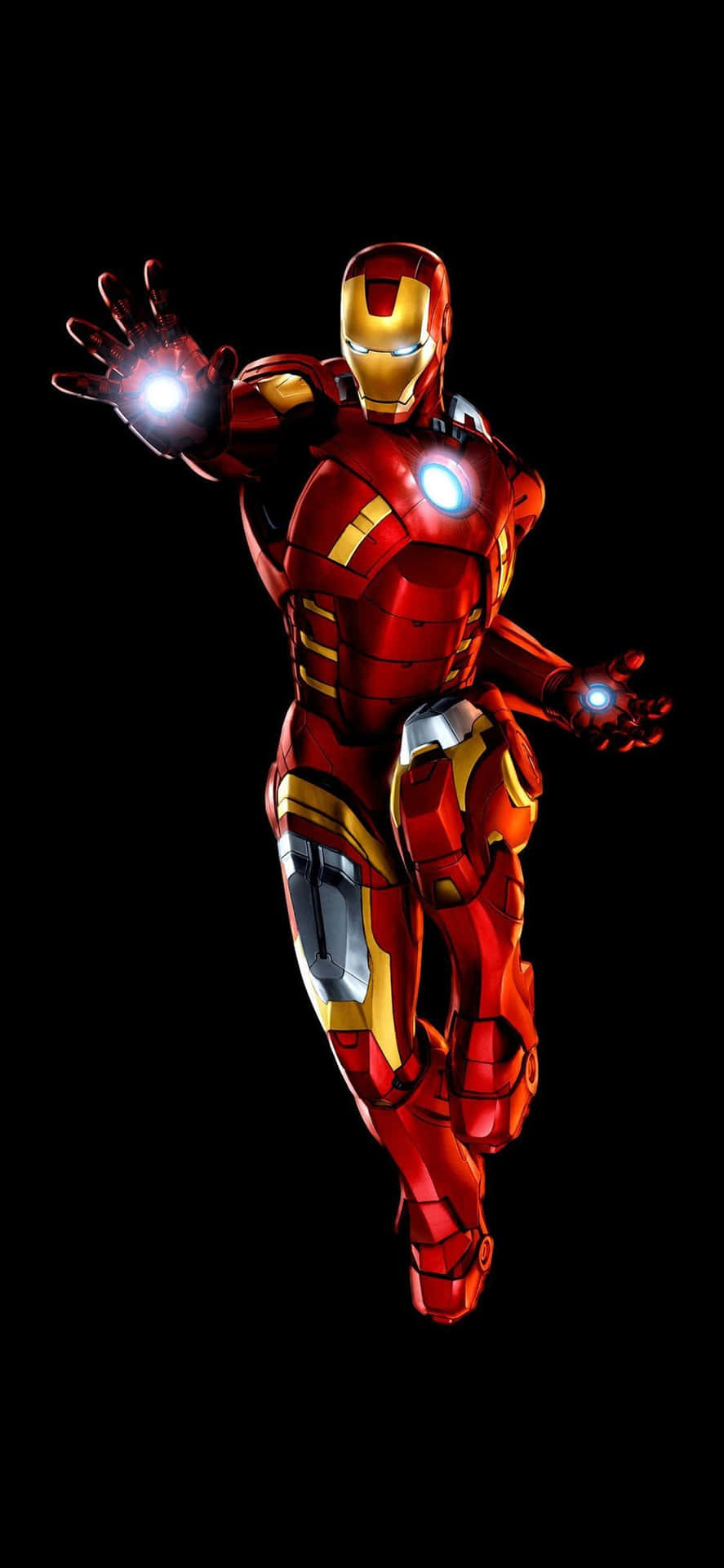 Download Tony Stark Swings Into Action in Iron Man 4K For Mobile Wallpaper
