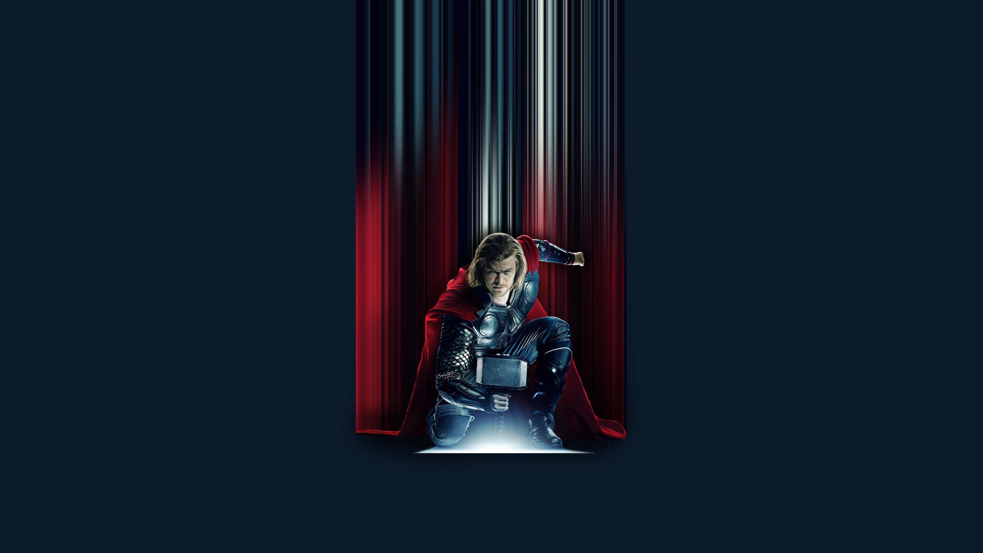 Thor Wallpaper 4K, Chris Hemsworth