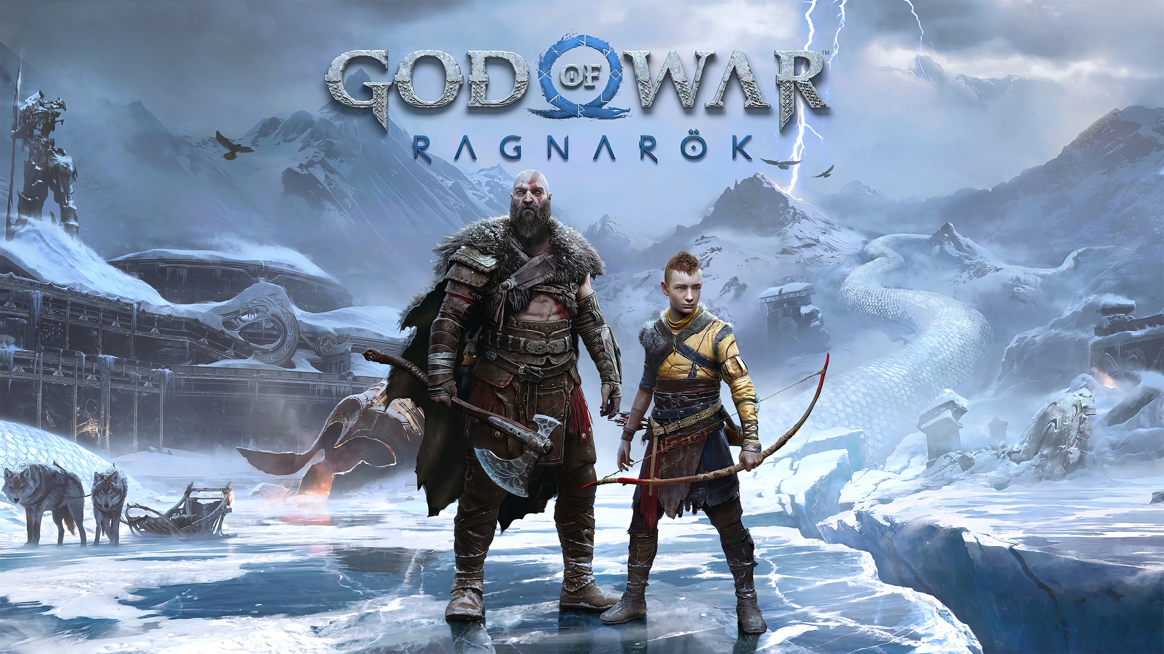 god of war ragnarok, playstation, game, 4k, pc Gallery HD Wallpaper