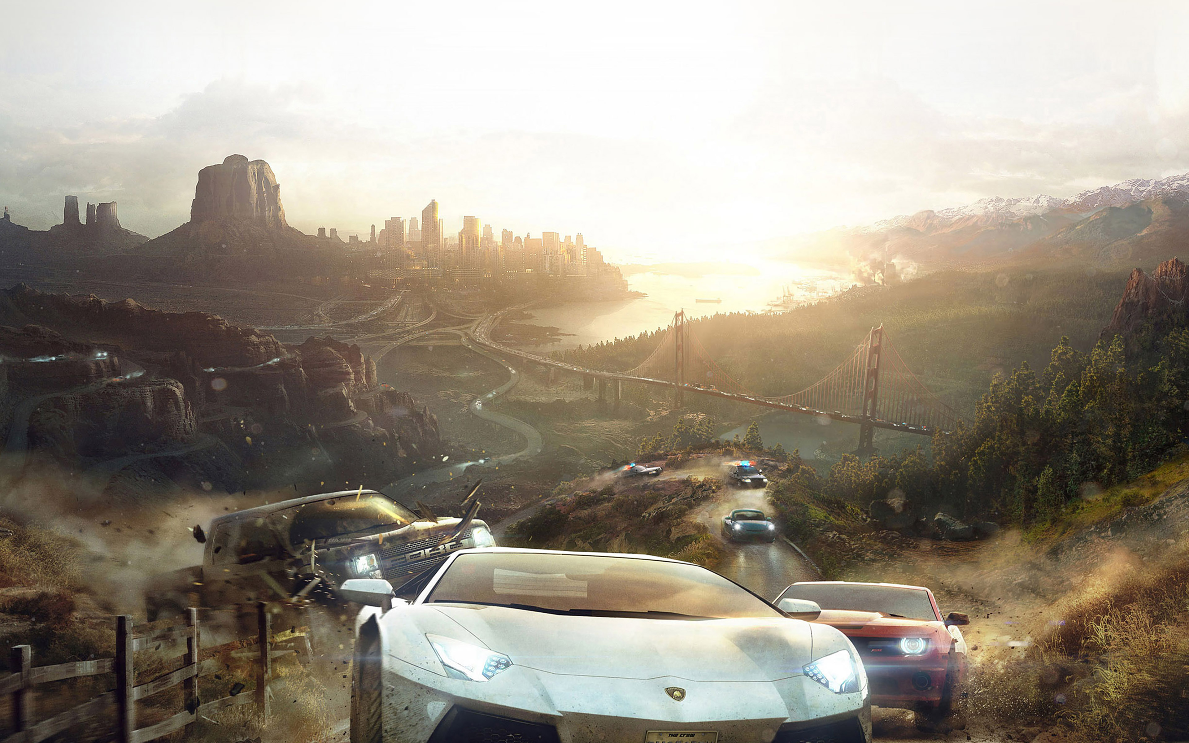 wallpaper for desktop, laptop. wallpaper the crew race car game