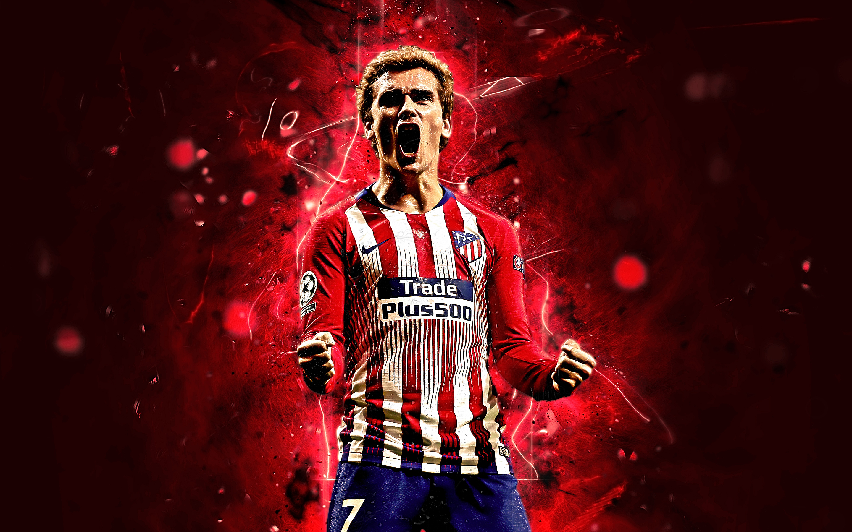 Antoine Griezmann, Soccer, Atlético Madrid, French Gallery HD Wallpaper