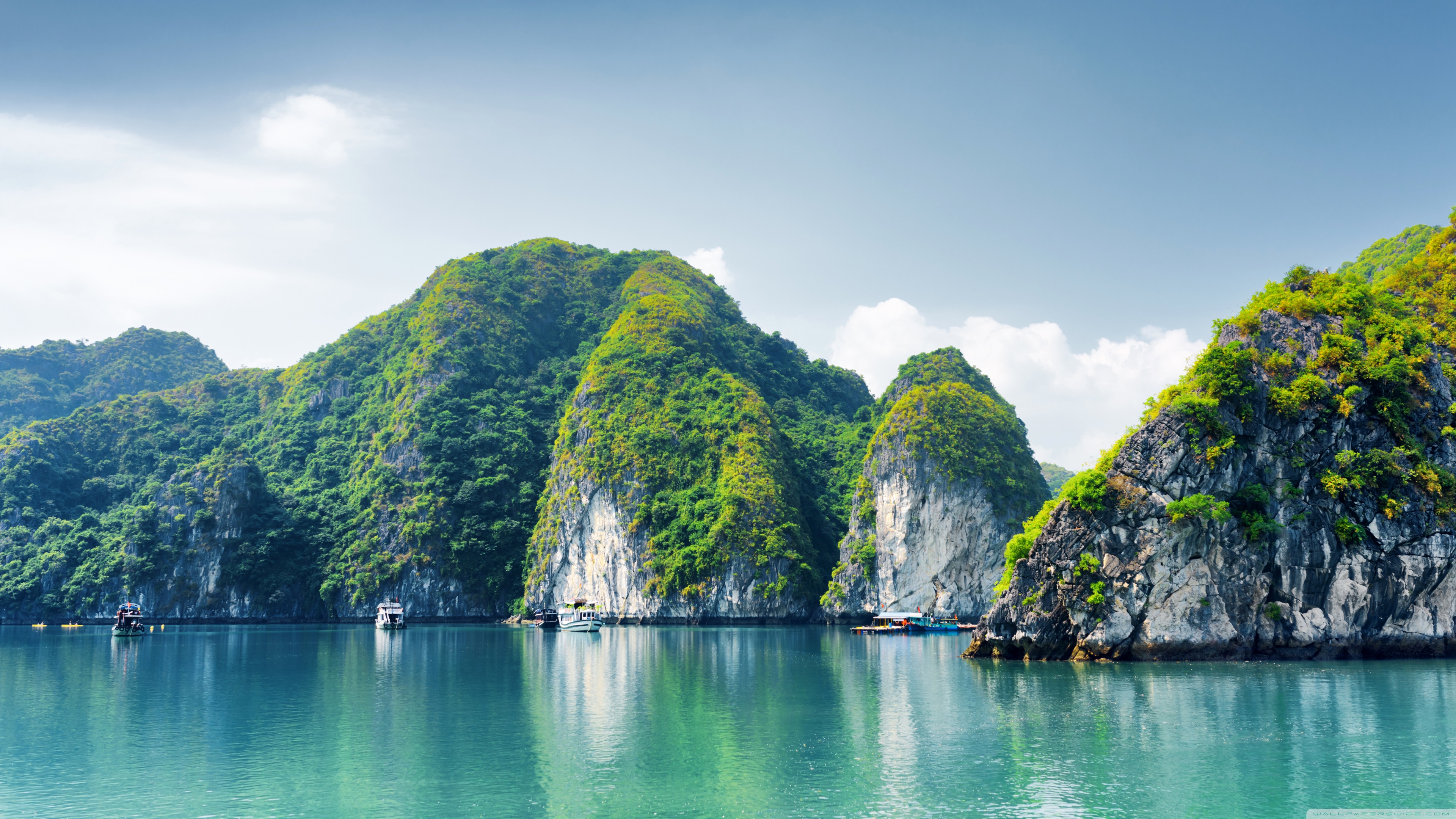 Ha Long Bay, Vietnam Ultra HD Desktop Background Wallpaper for 4K UHD TV, Widescreen & UltraWide Desktop & Laptop, Tablet
