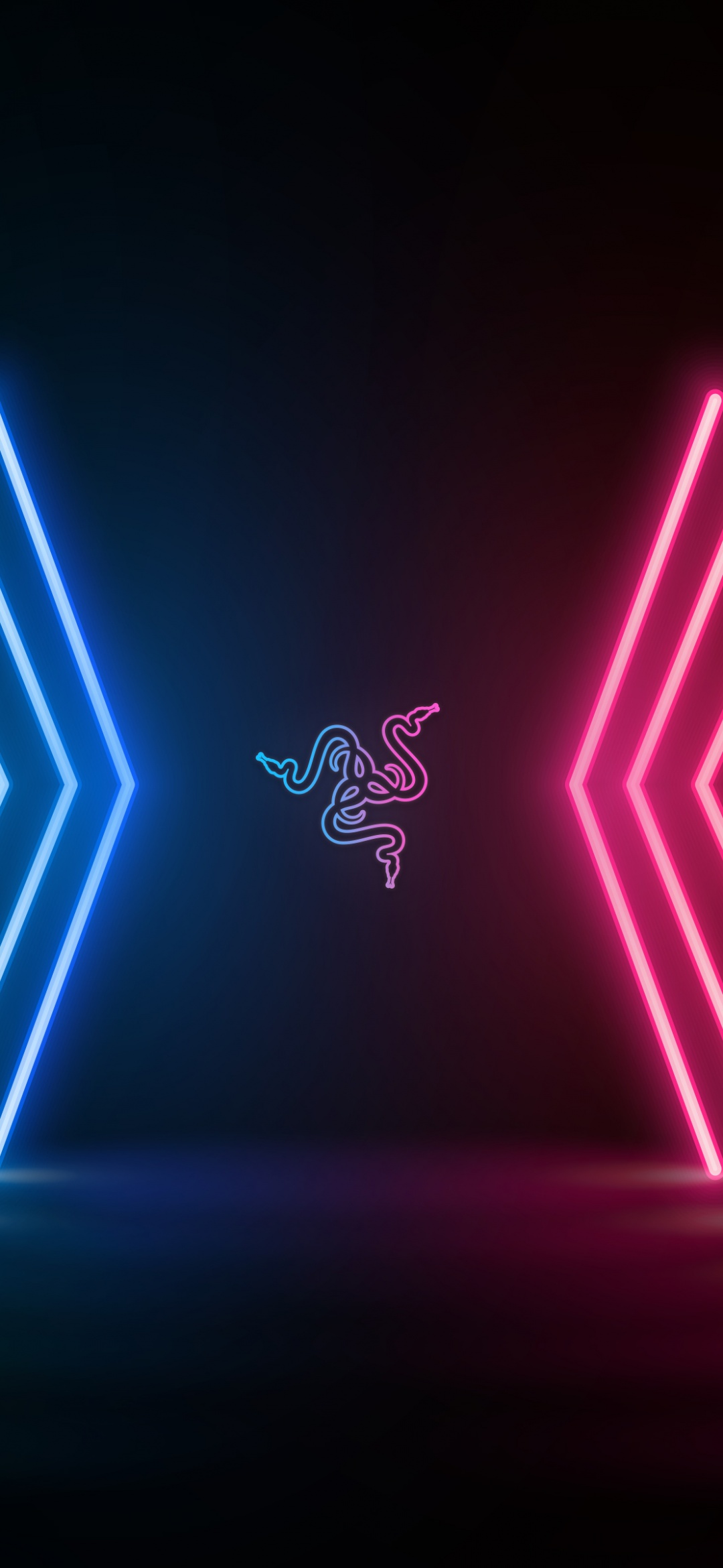 Razer Wallpaper 4K, Neon Lights, Colorful