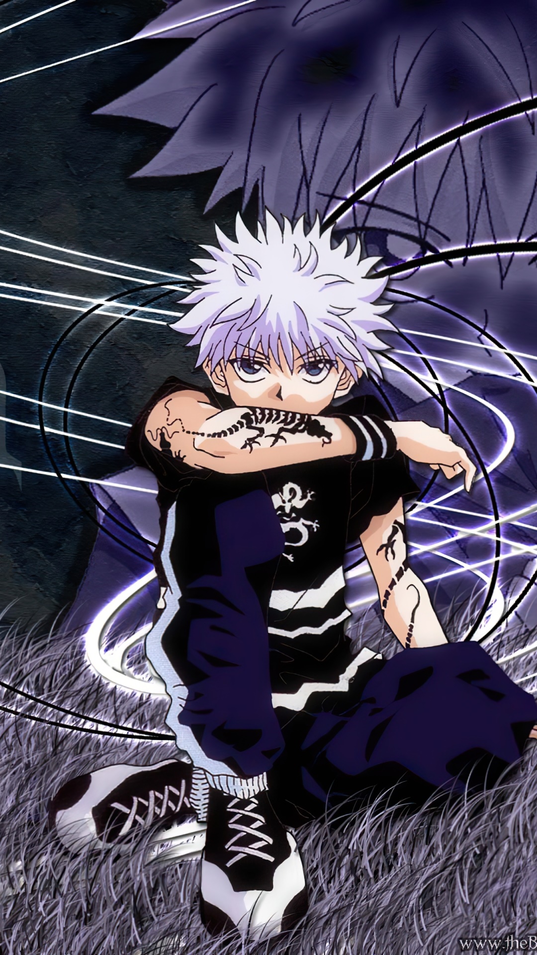 Wallpaper / Anime Hunter x Hunter Phone Wallpaper, Killua Zoldyck, 1080x1920 free download