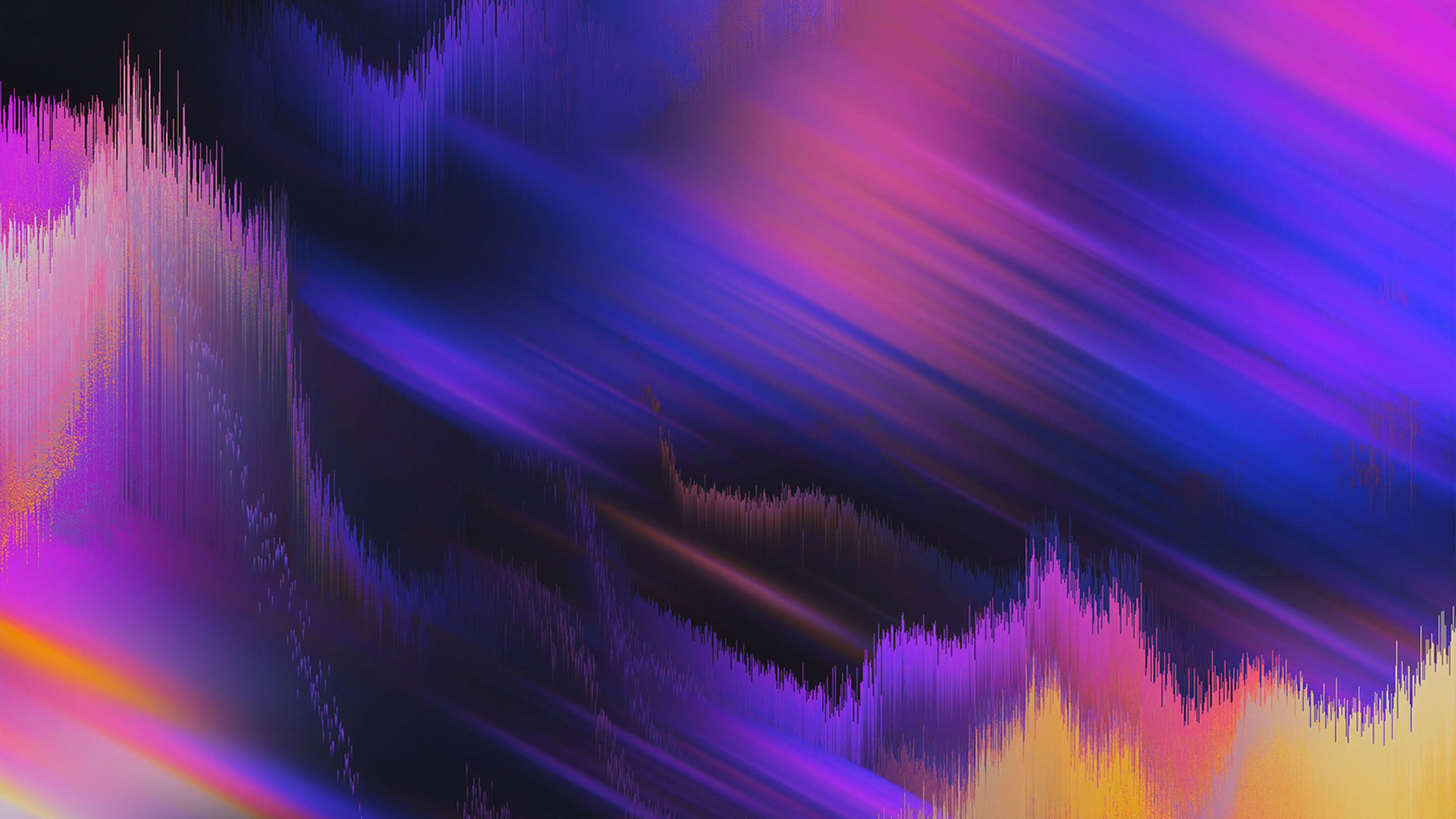 Wallpaper 4k Sky Abstract Neon Wallpaper