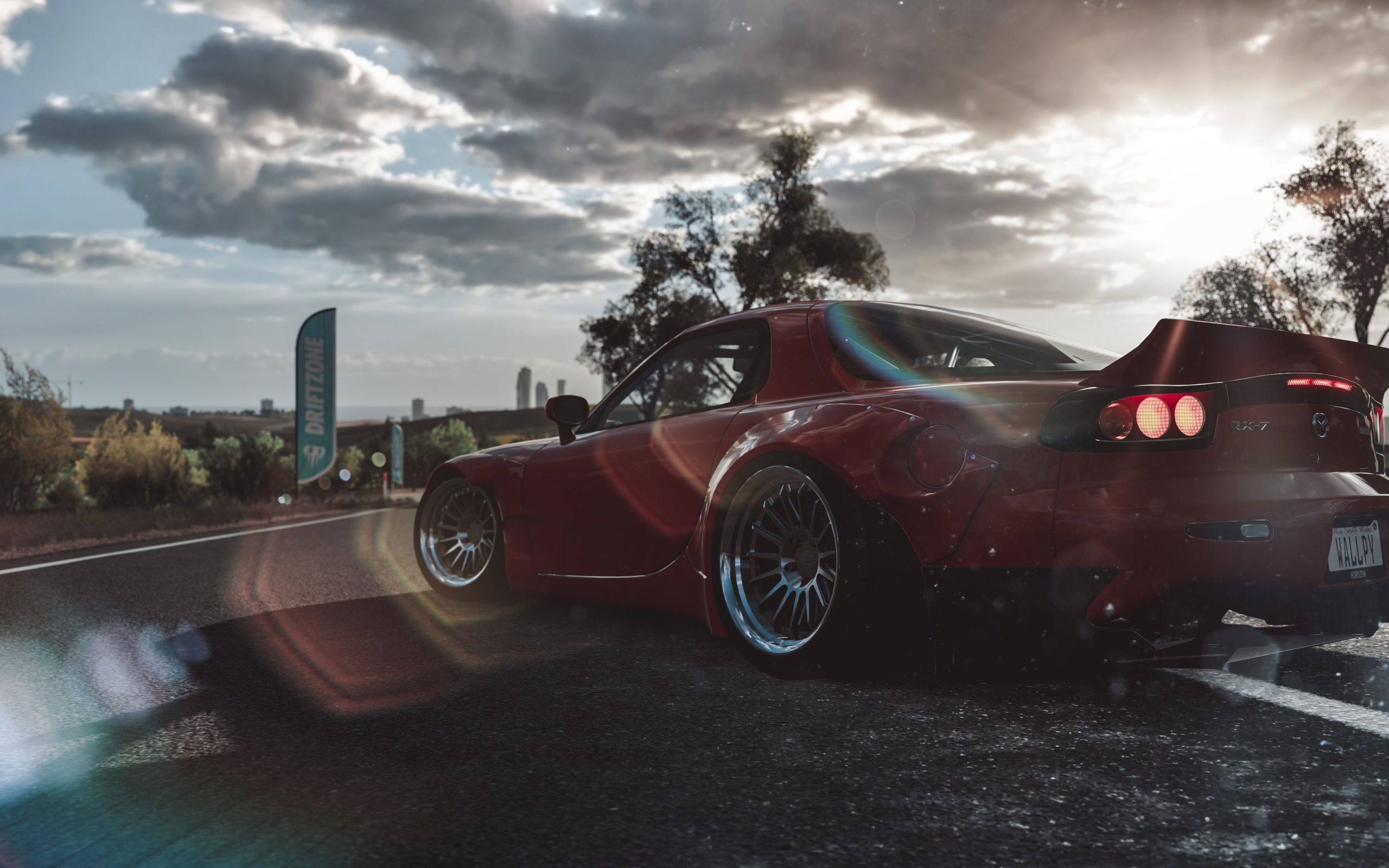 Wallpaper 4k Forza Horizon 3 Mazda Rx7 Wallpaper