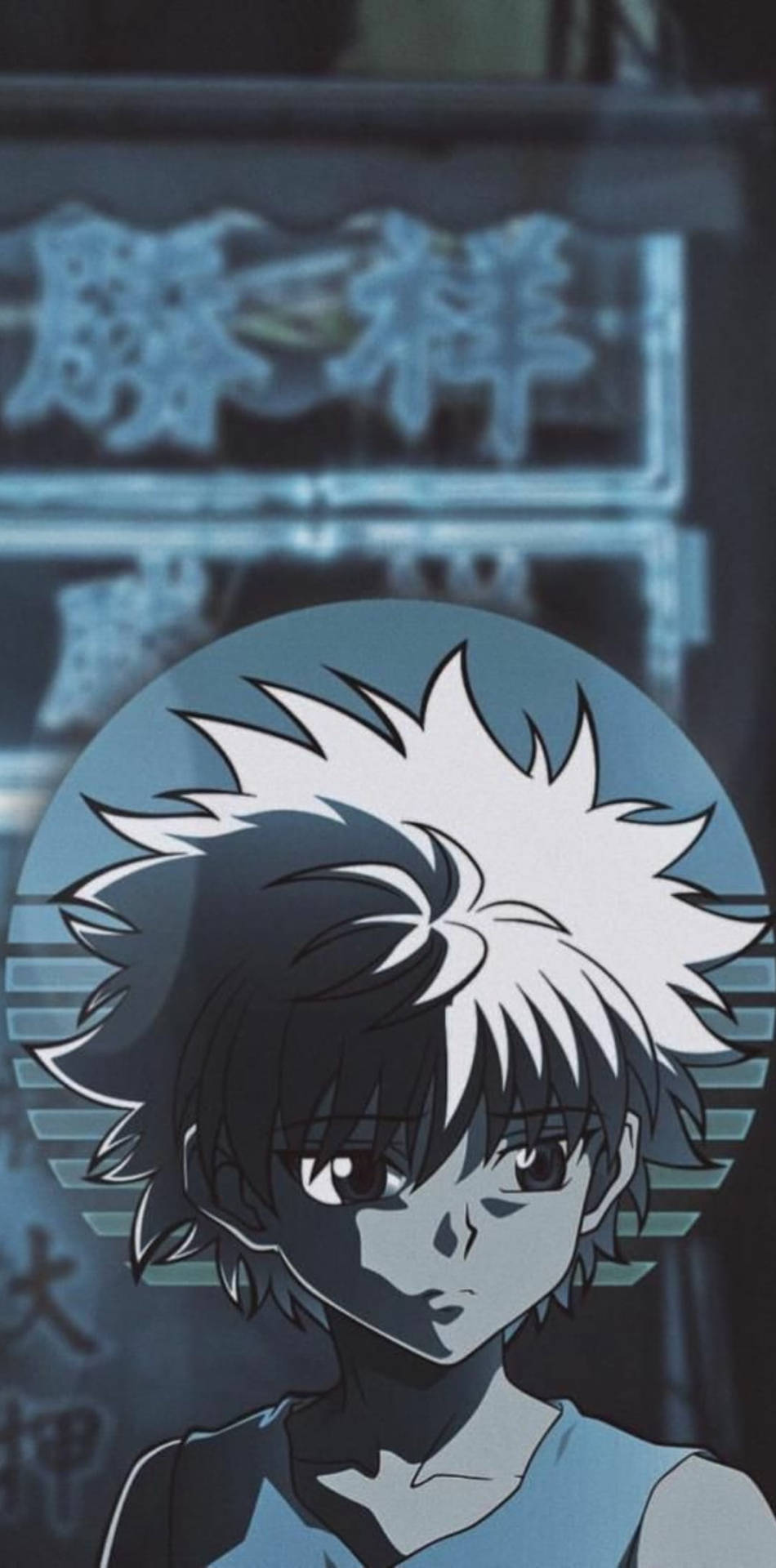 Download Sad Killua iPhone Wallpaper