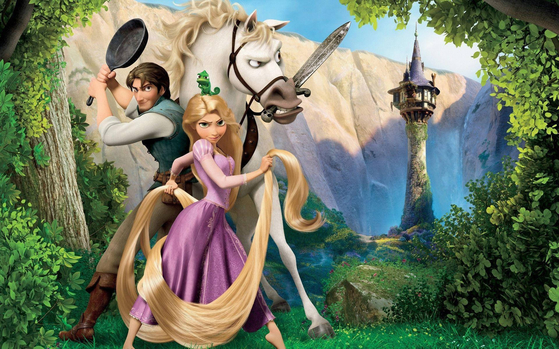 Download Rapunzel, a courageous young