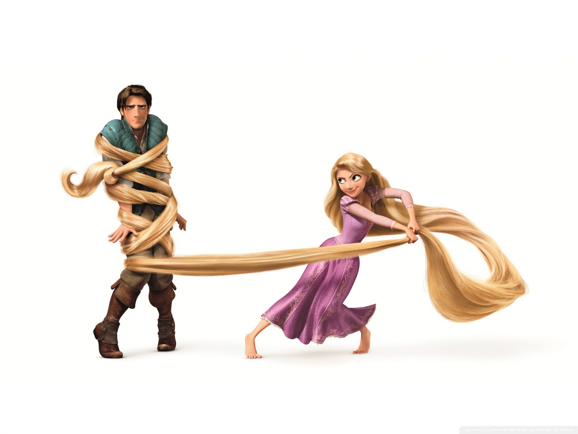 Tangled Rapunzel And Flynn Ryder Ultra HD Desktop Background Wallpaper for 4K UHD TV, Widescreen & UltraWide Desktop & Laptop, Multi Display, Dual Monitor, Tablet