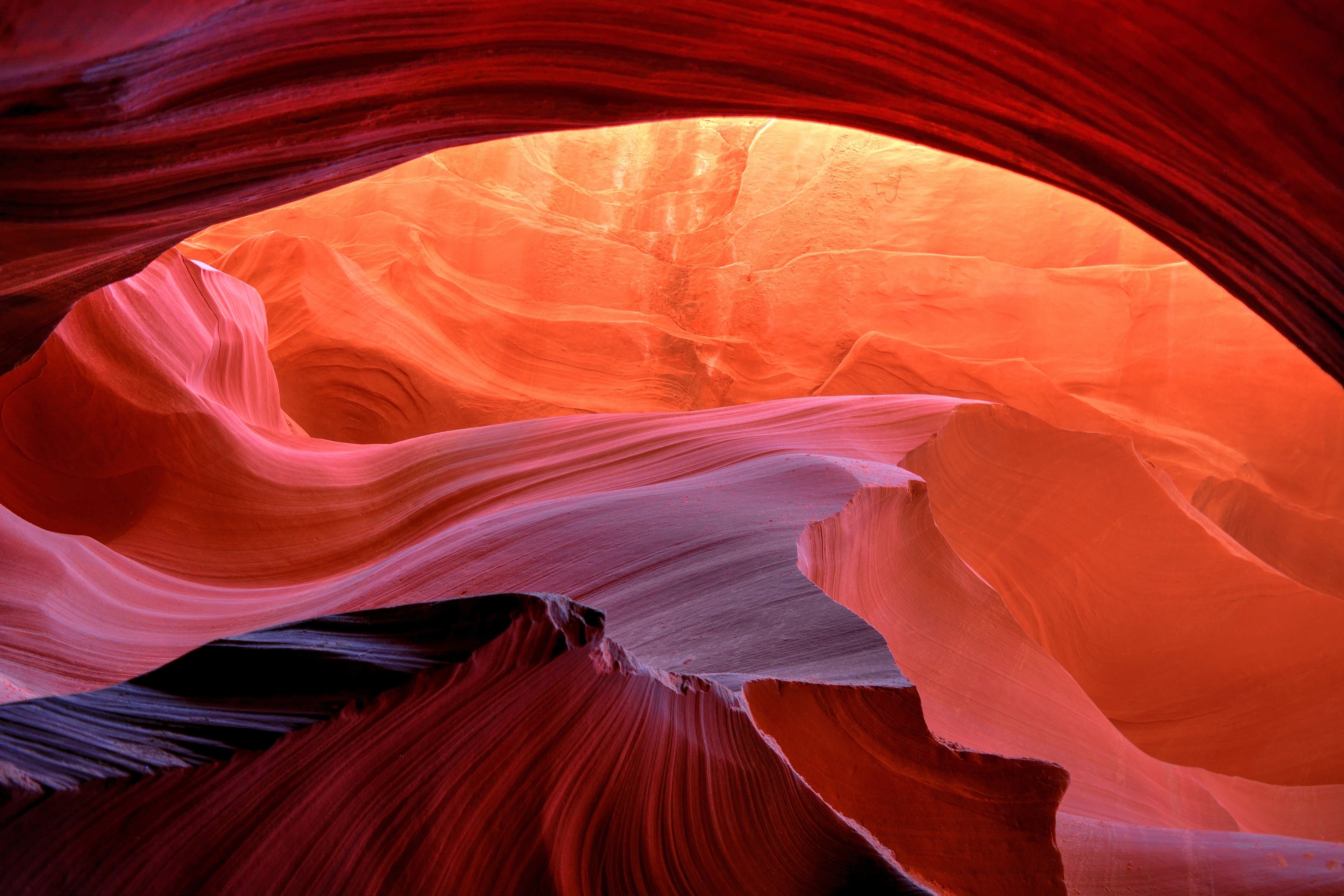3840x2560 antelope canyon 4k HD screen Gallery HD Wallpaper