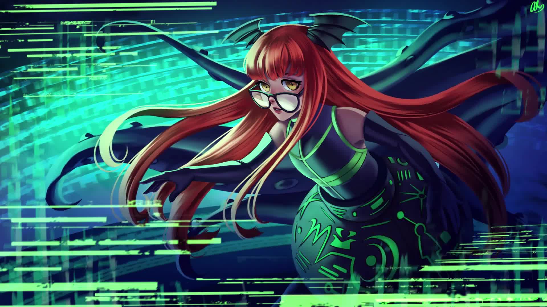 Futaba Sakura Persona 5 P5 Character Desktop Wallpaper