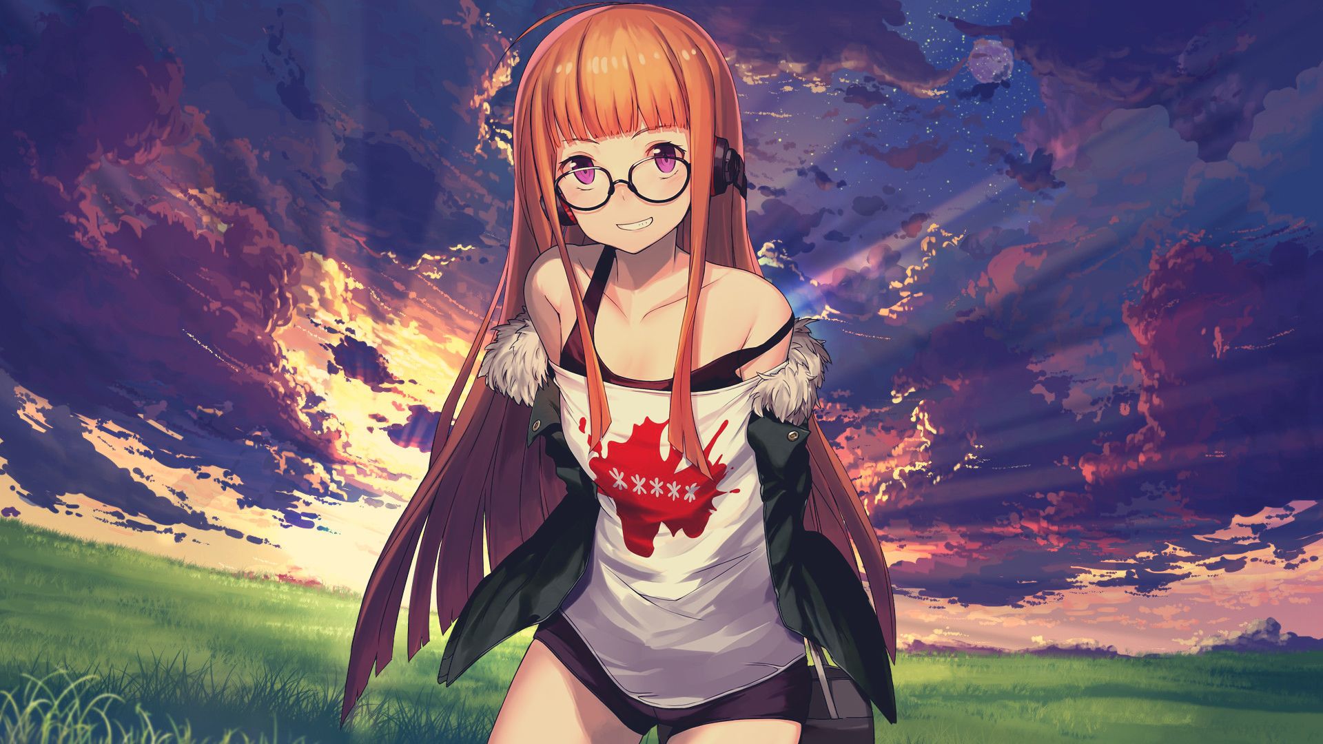Free download Wallpaper Engine] Persona Futaba Sakura Sunset by Xroulen [1920x1080] for your Desktop, Mobile & Tablet. Explore Futaba Wallpaper