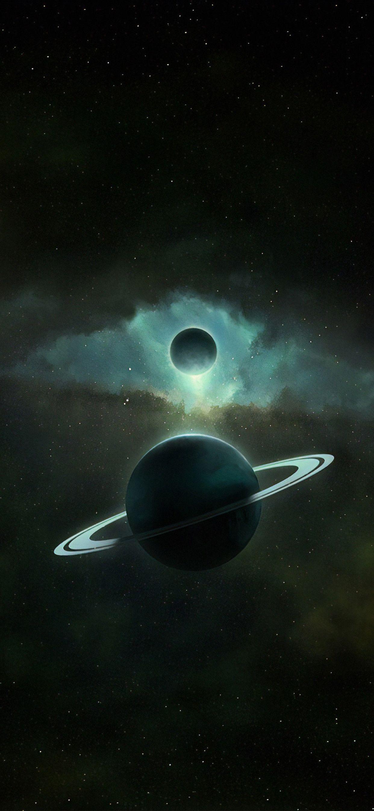 Saturn iPhone Wallpaper