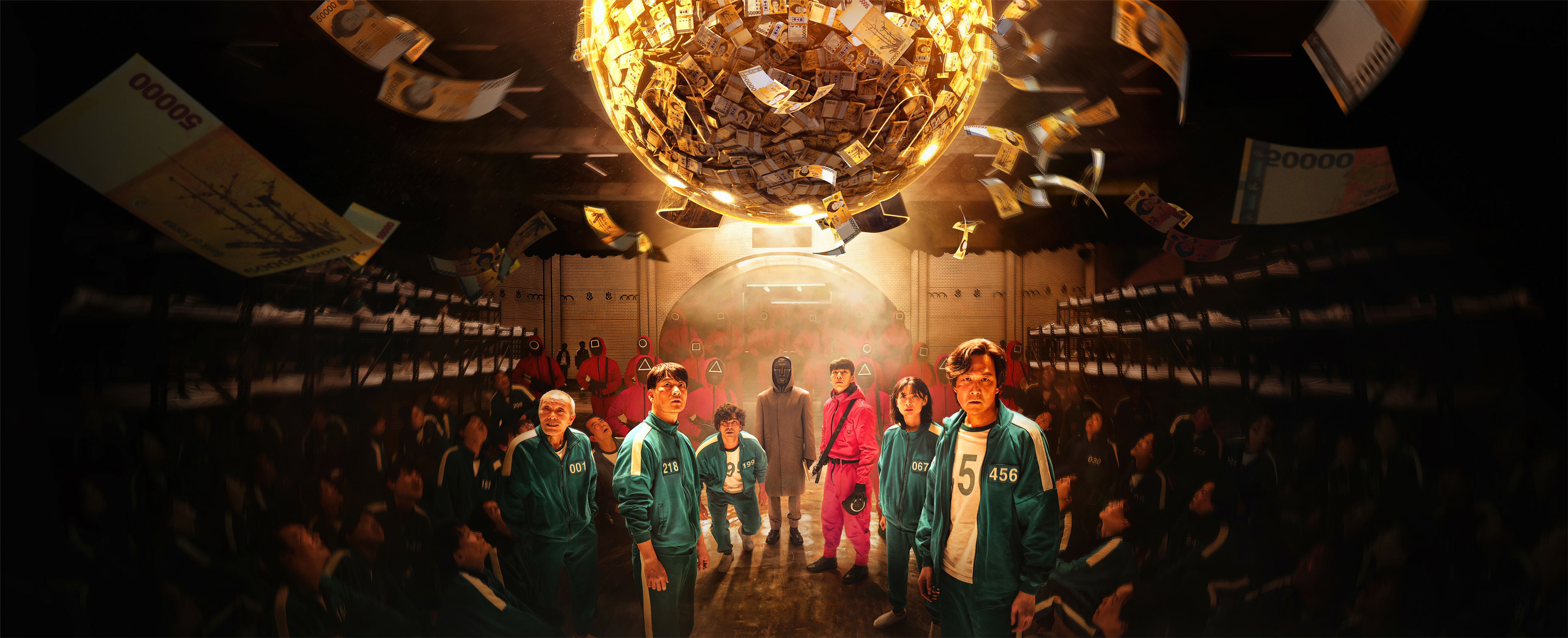 Squid Game Wallpaper 4K, TV series