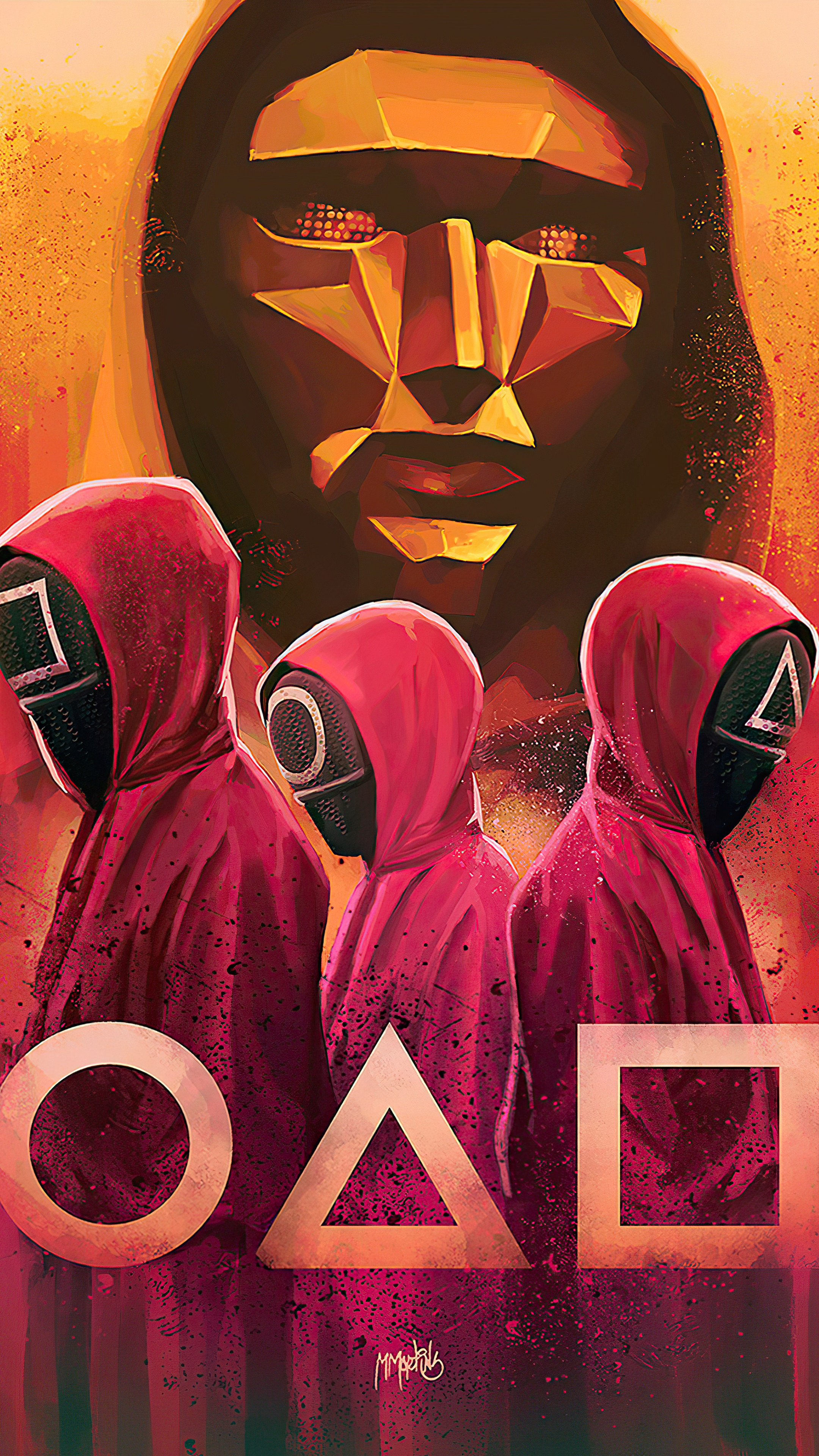 squid game, netflix, tv shows, hd, 4k, artstation Gallery HD Wallpaper