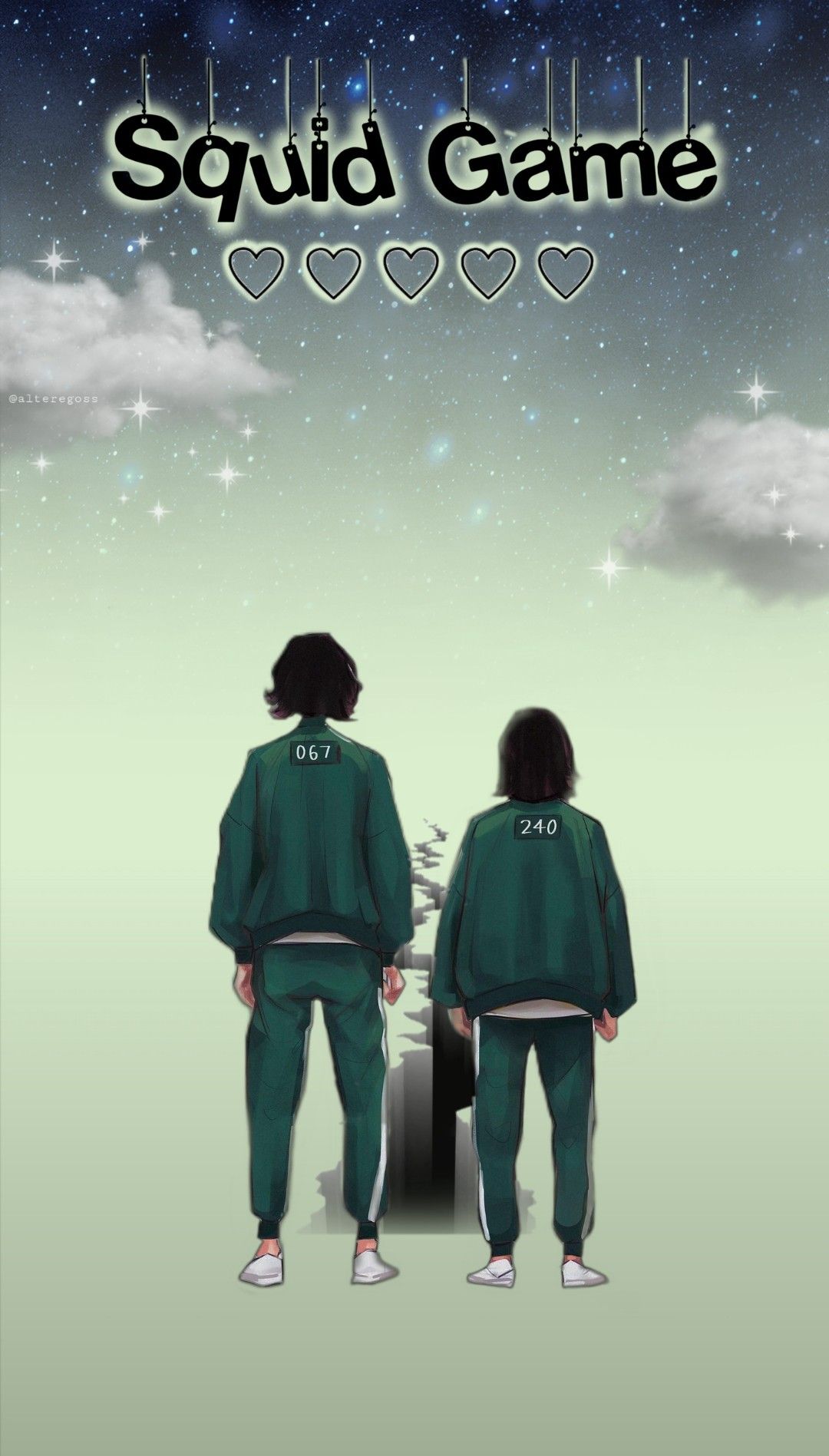 ✨ Squid game wallpaper ✨ ✨067 and 240 ✨. Squid games, Squid, Wallpaper