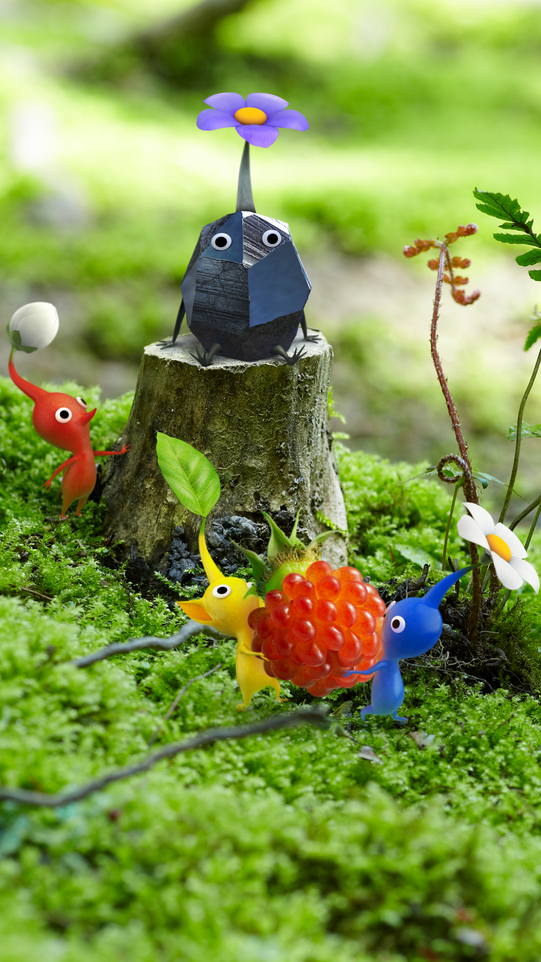 Video Game Pikmin 3, 1080x1920 Phone HD Wallpaper