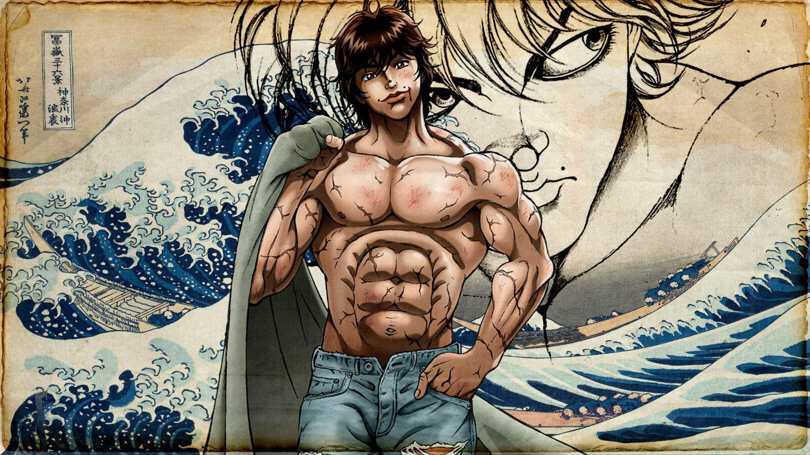 Baki The Grappler High Resolution Desktop Wallpaper
