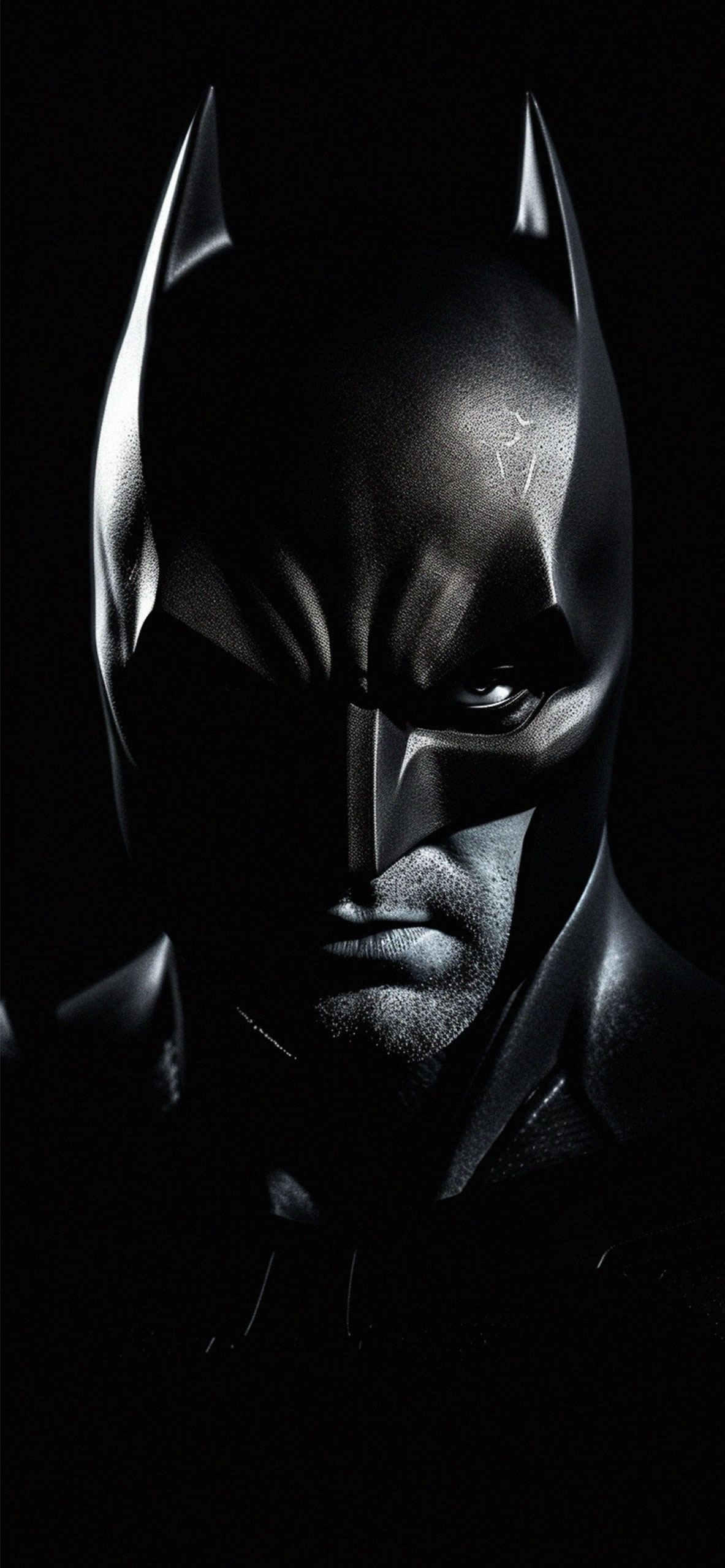 Batman Deep Black Aesthetic Wallpaper