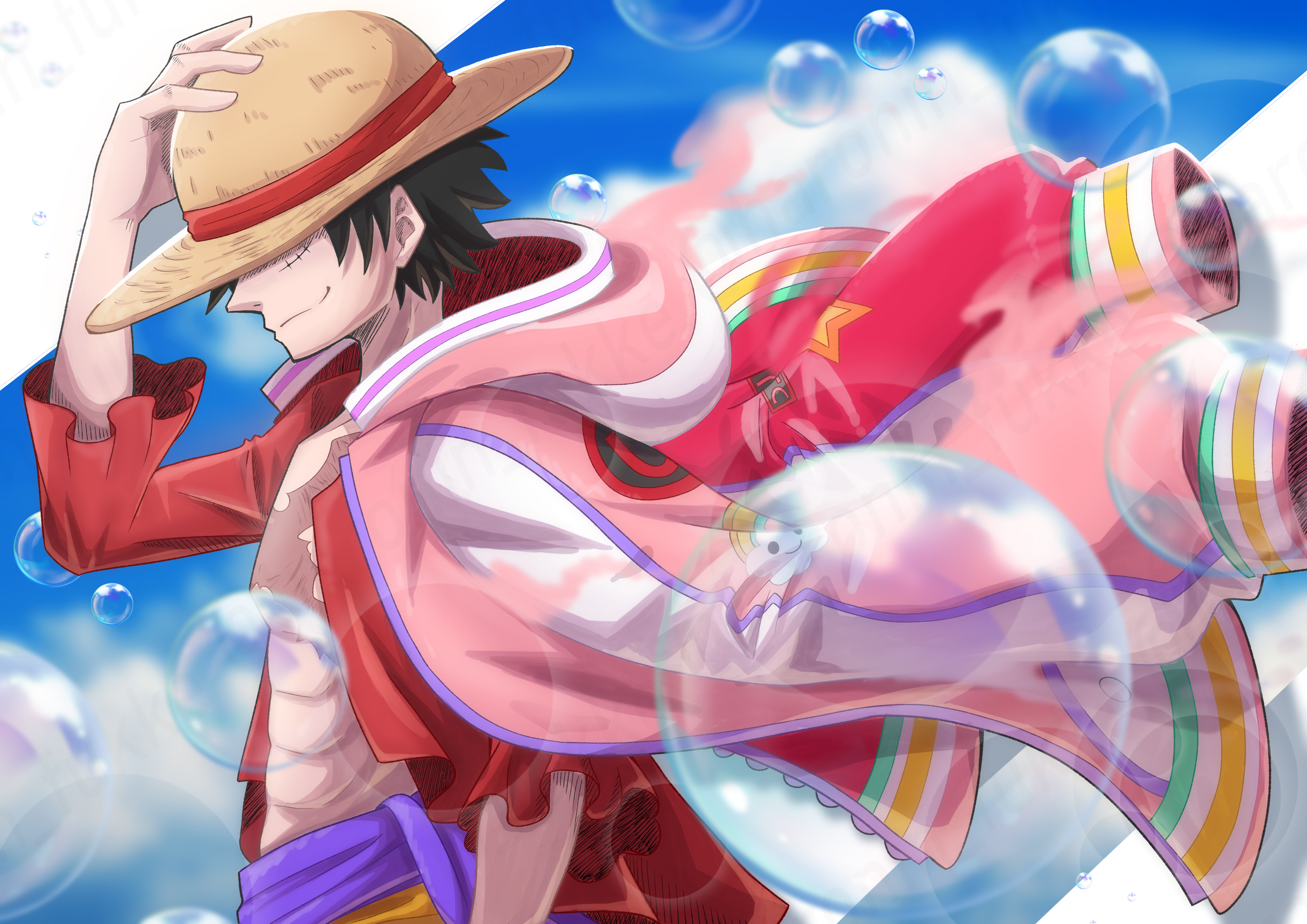 4K Monkey D. Luffy Wallpaper and Background Image