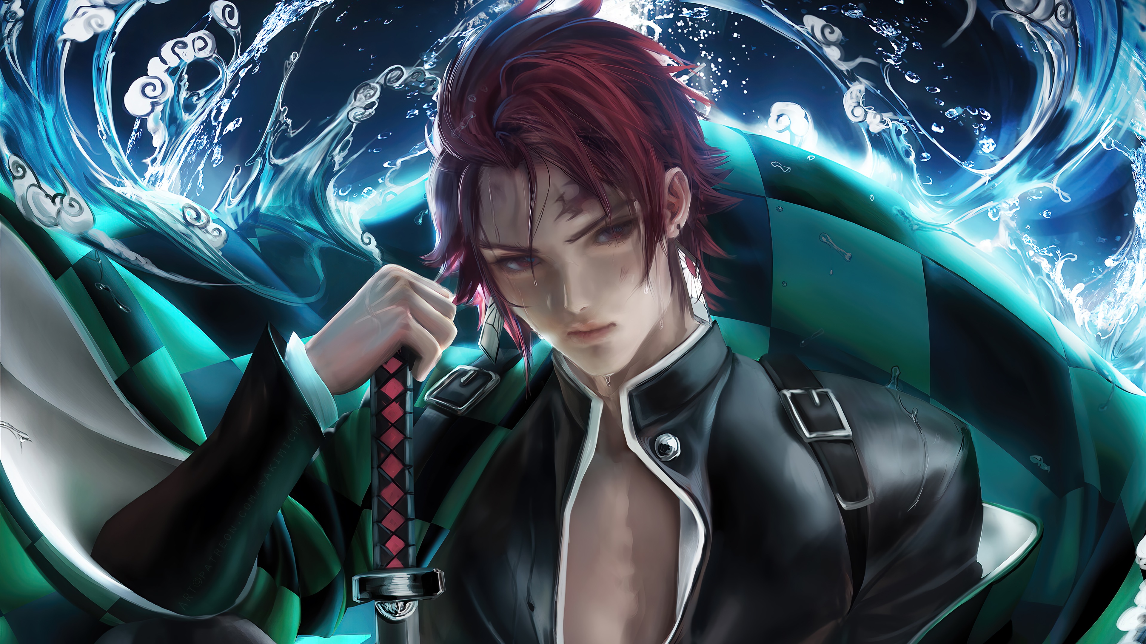 Free download Demon Slayer Kimetsu no Yaiba 4k Ultra HD Wallpaper by Sakimichan [3840x2160] for your Desktop, Mobile & Tablet. Explore Tanjiro 4k Desktop WallpaperK Wallpaper, 4K Wallpaper, Wallpaper 4K