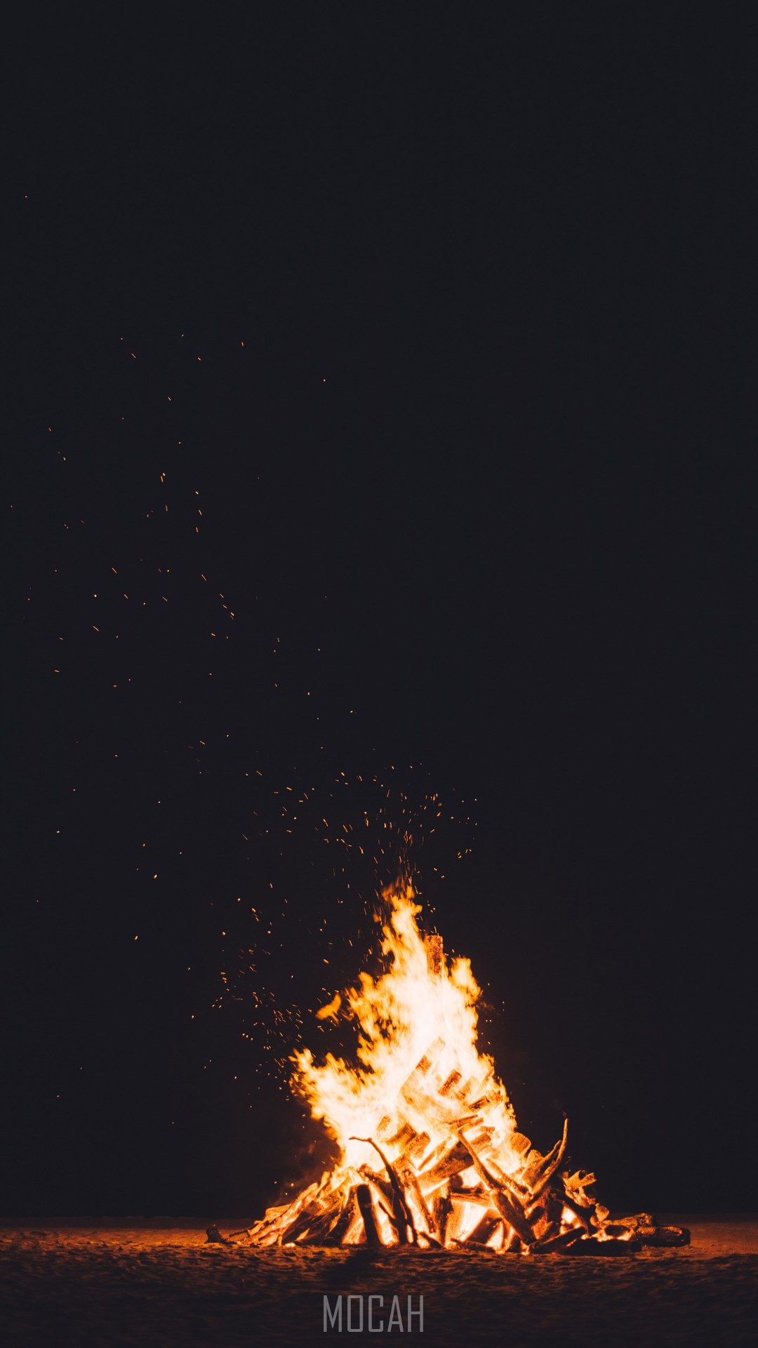 night fire bonfire and campfire hd, Google Pixel full HD wallpaper, 1080x1920 Gallery HD Wallpaper