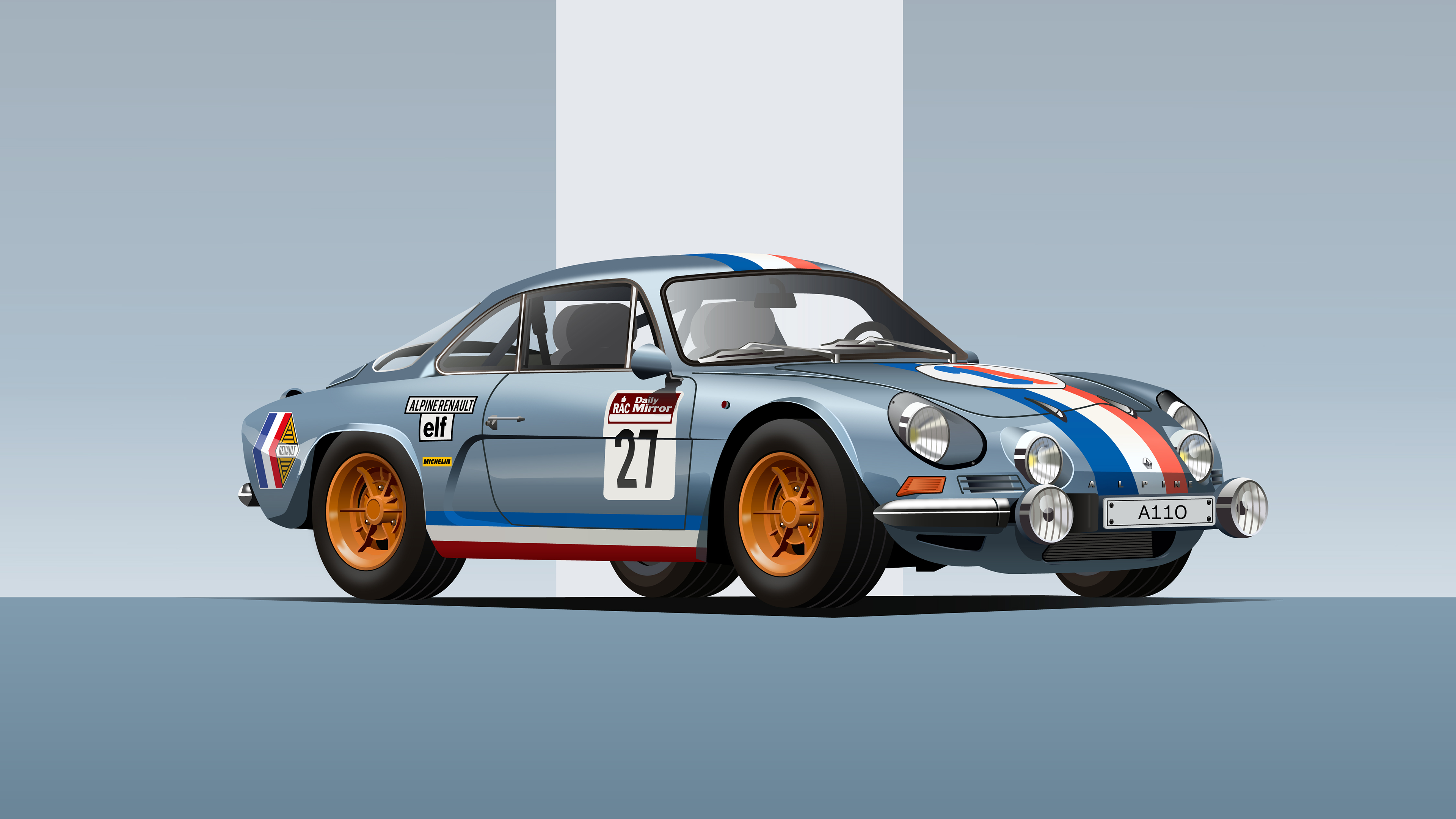 Renault Alpine A 4K wallpaper