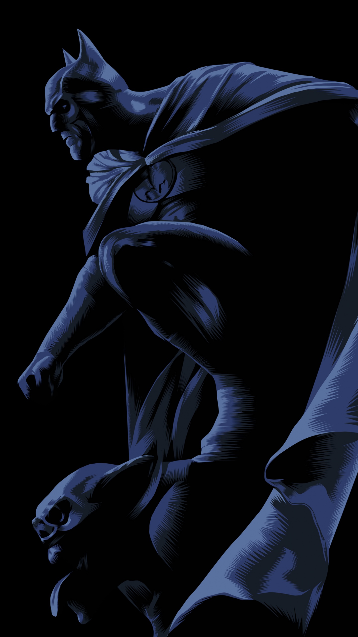 Batman Wallpaper 4K, AMOLED, DC Superheroes, DC Comics