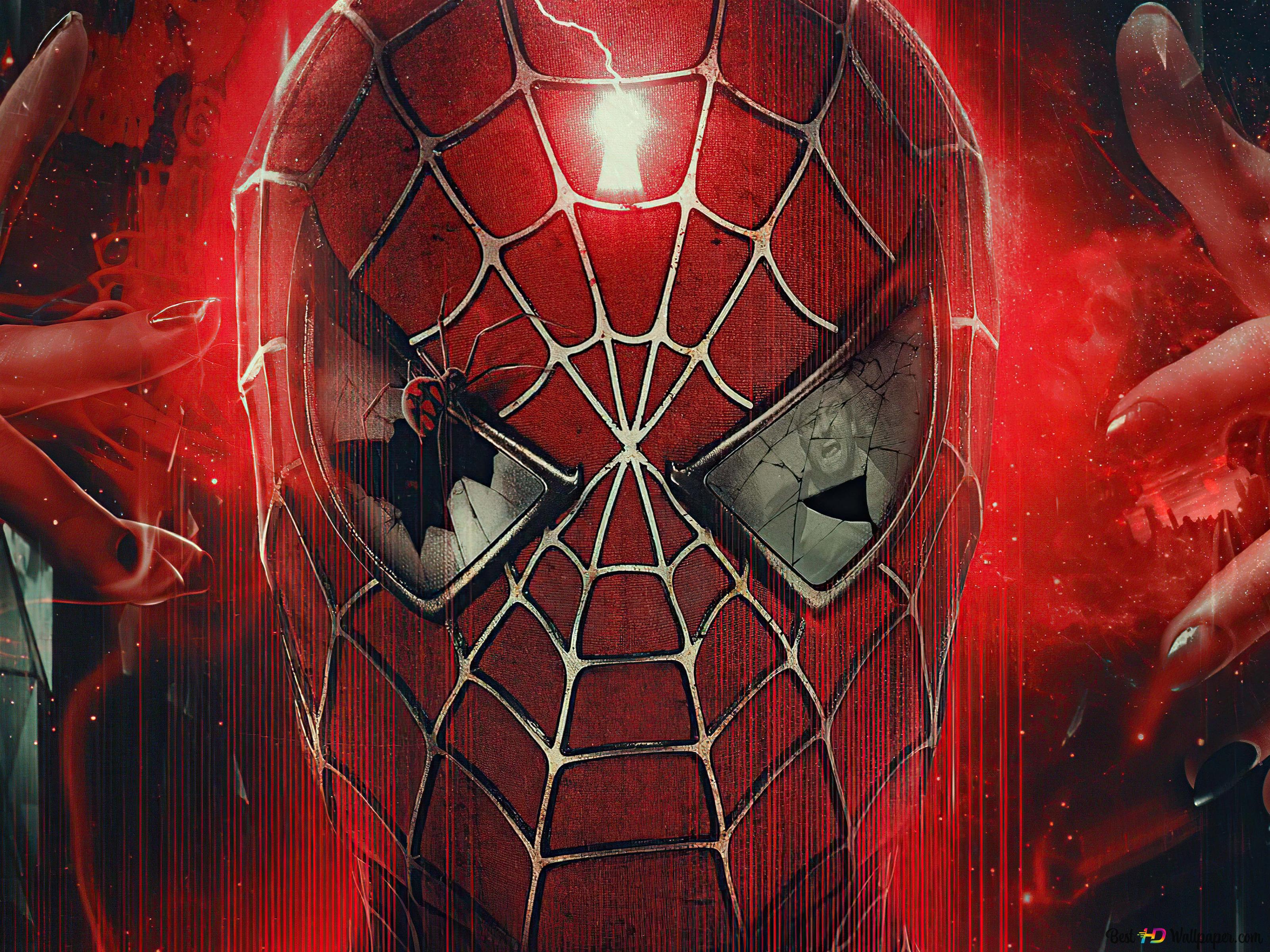 Some Is Hurting Spider Man By Making Him Possess Himself 8K wallpaper download