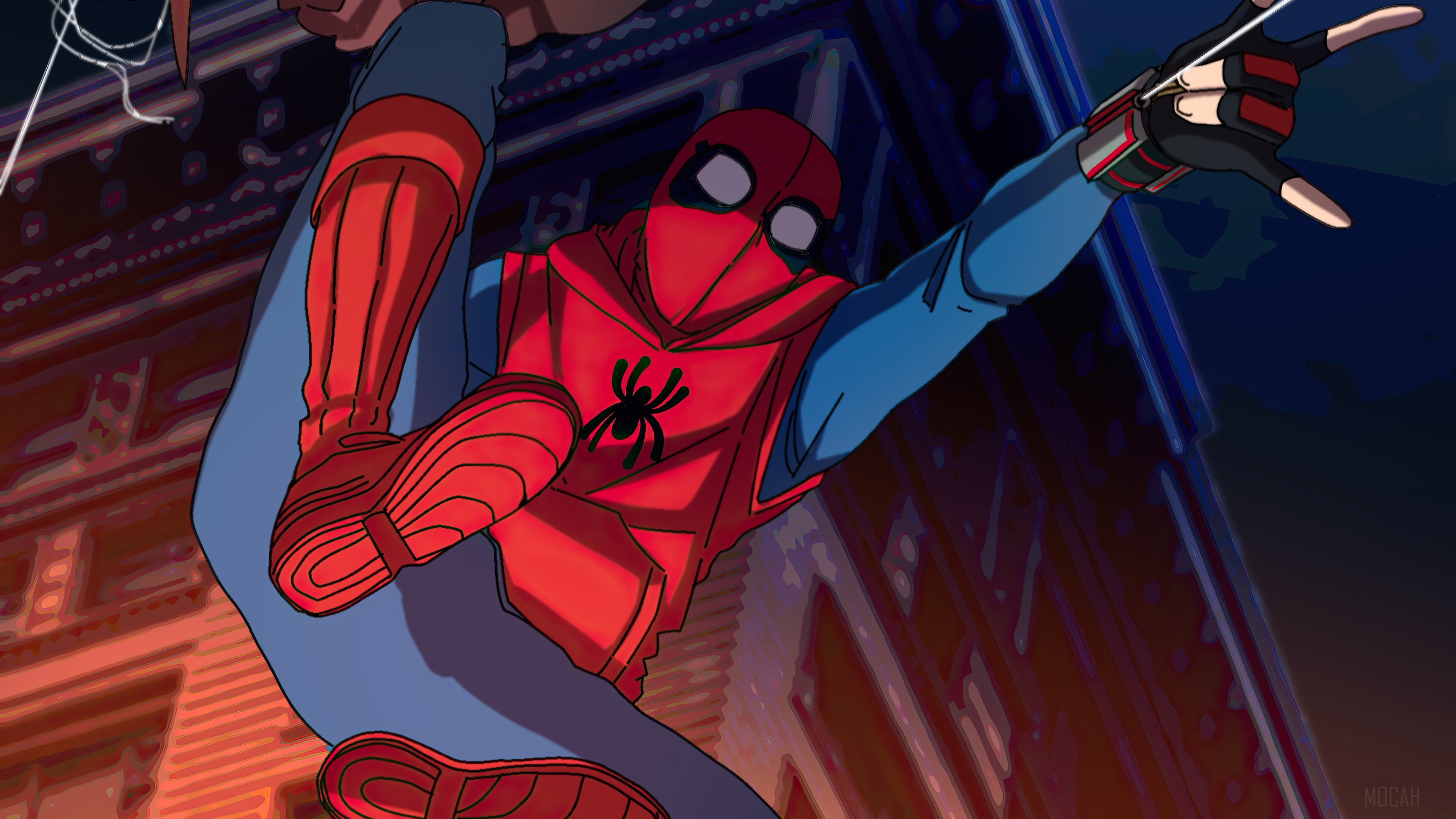 Tobey Andrew And Tom Spidermans 4k Gallery HD Wallpaper