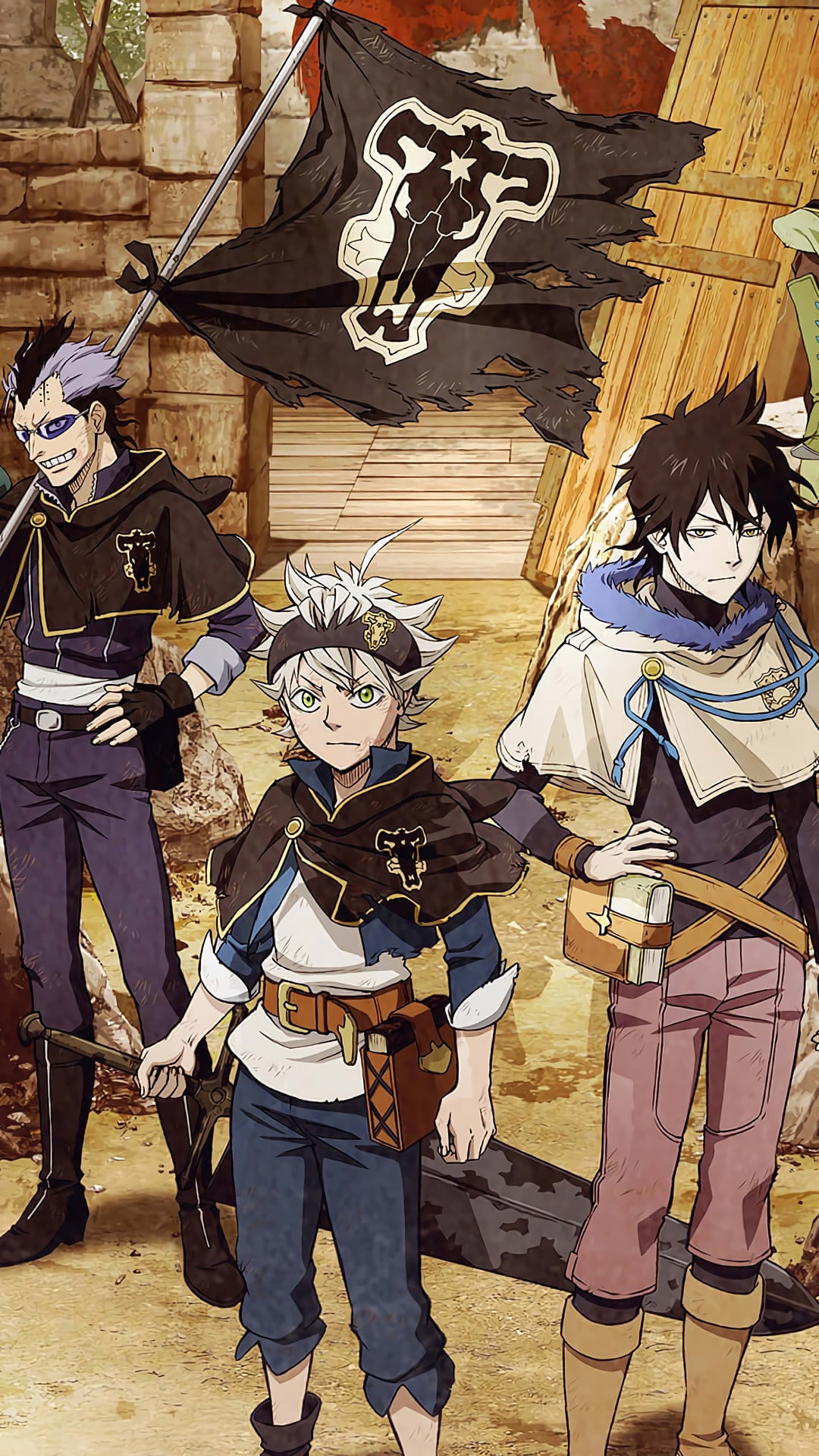 Free download Black Clover Wallpaper iPhone KoLPaPer Awesome Free HD Wallpaper [1080x1920] for your Desktop, Mobile & Tablet. Explore Black Clover 4k Phone Wallpaper. Clover Wallpaper, Black Clover Wallpaper