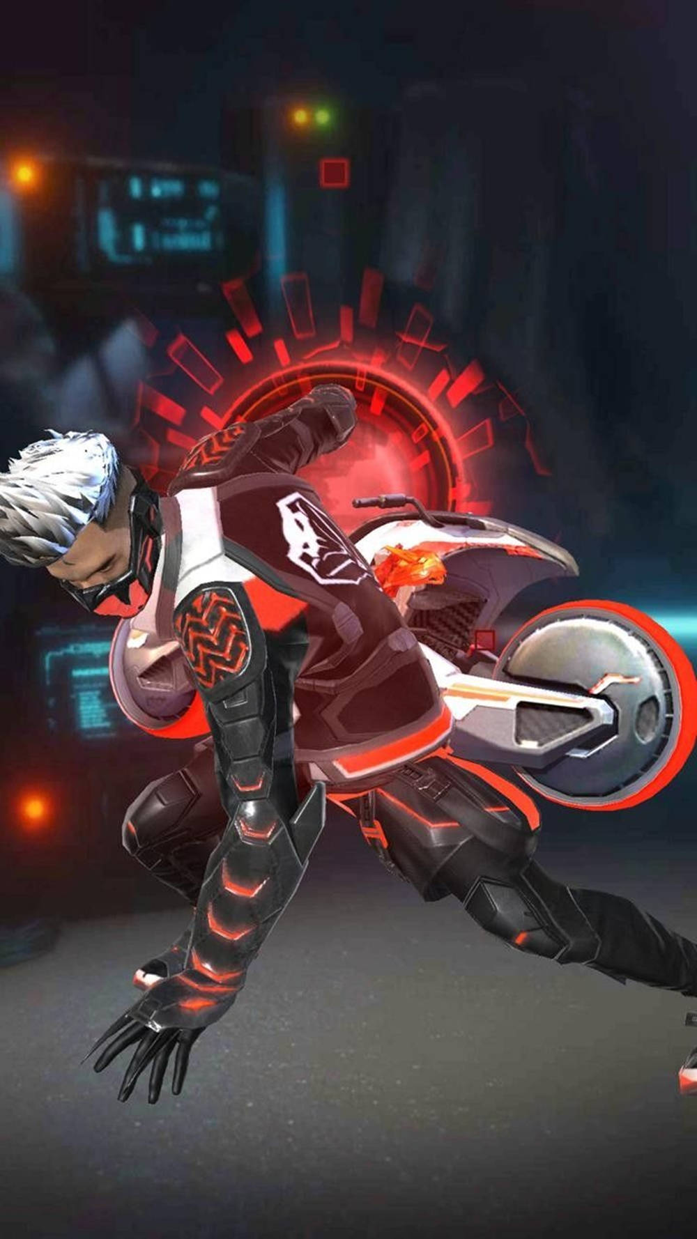 Download Free Fire Cobra Powerful Motor Bike Wallpaper