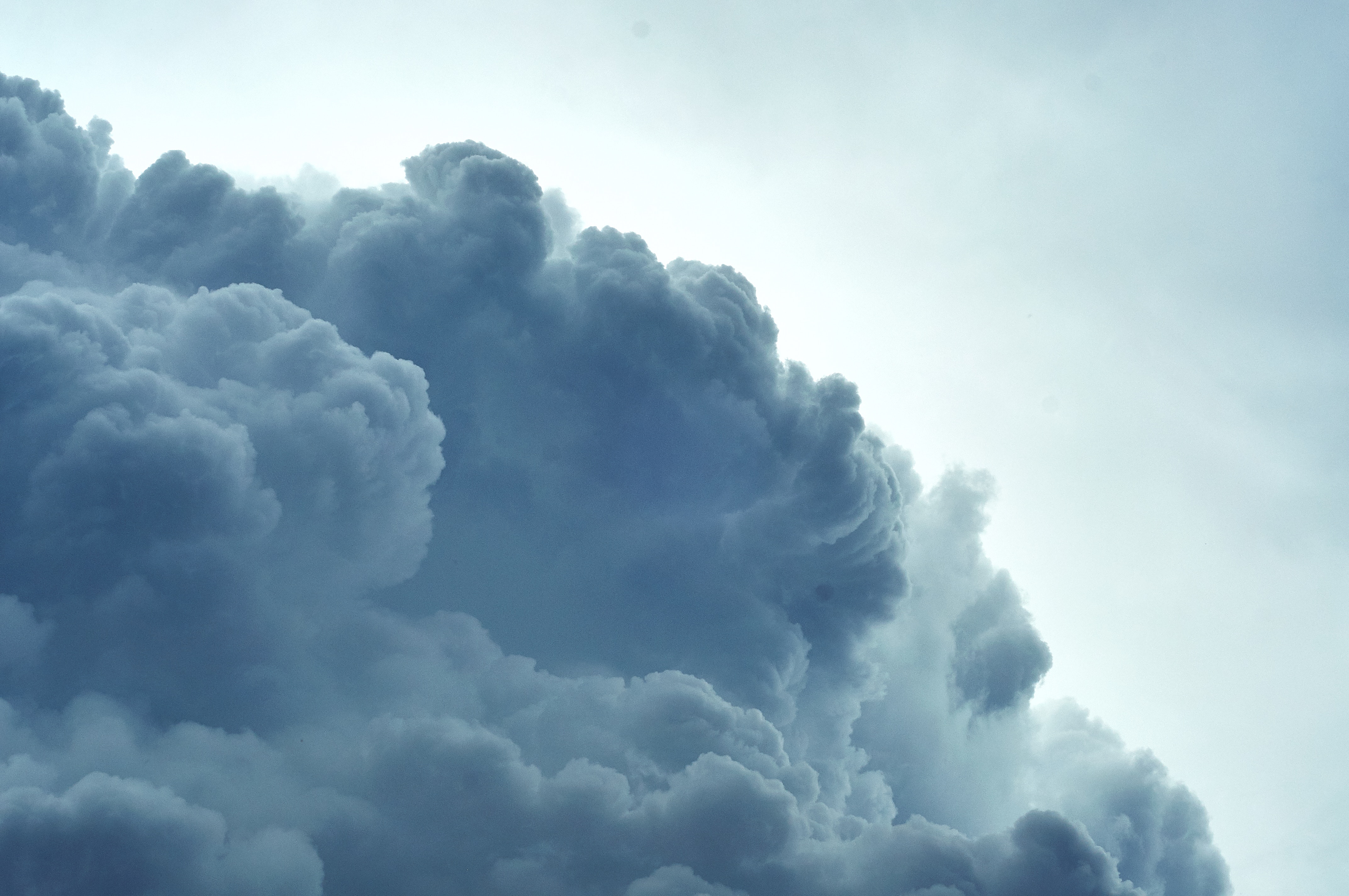 4288x2848 sky, cloudy, mood, Free image, blue, dark, white, storm, cloud, smoke Gallery HD Wallpaper