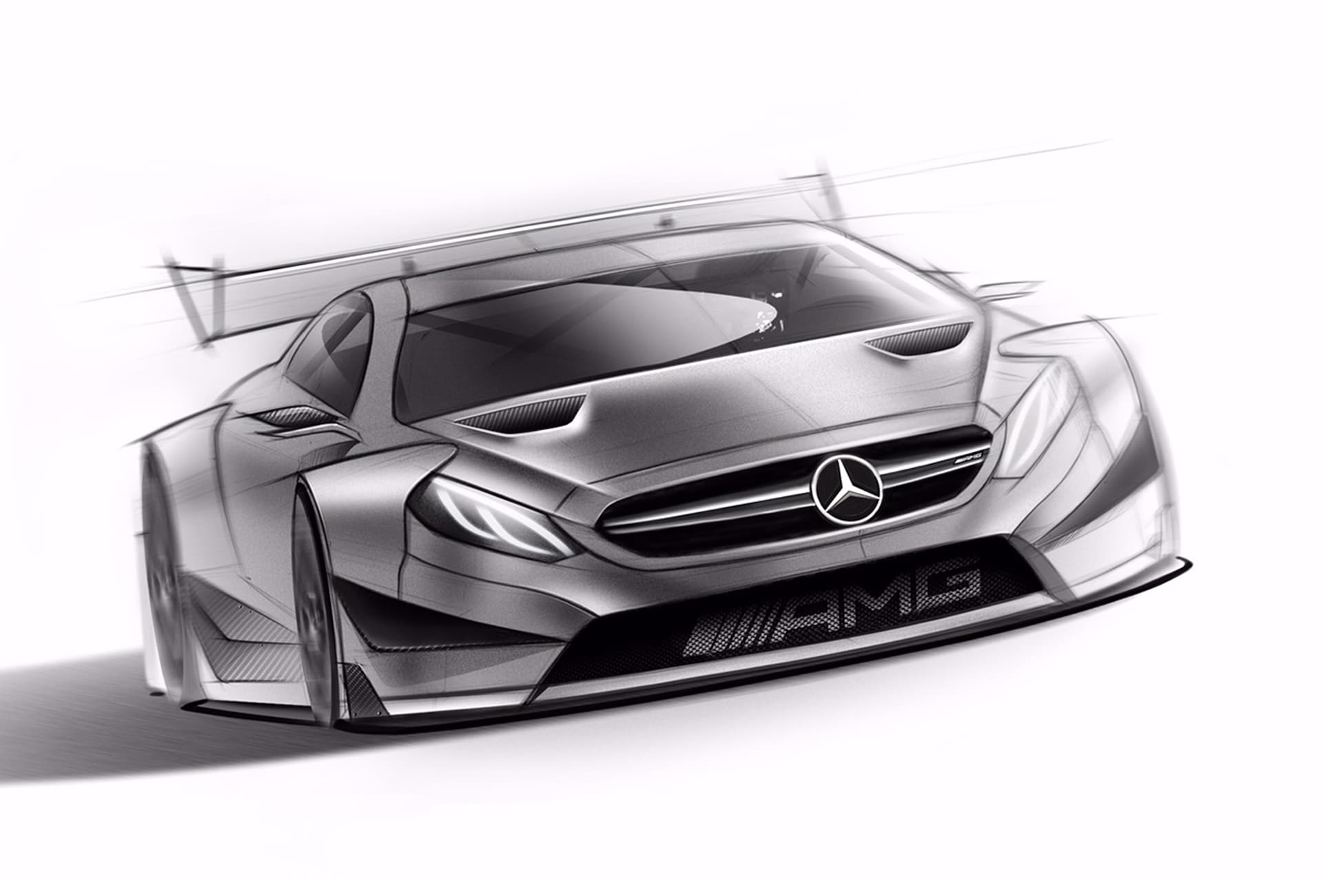 Mercedes AMG Previews DTM Variant Of New C63 Coupe