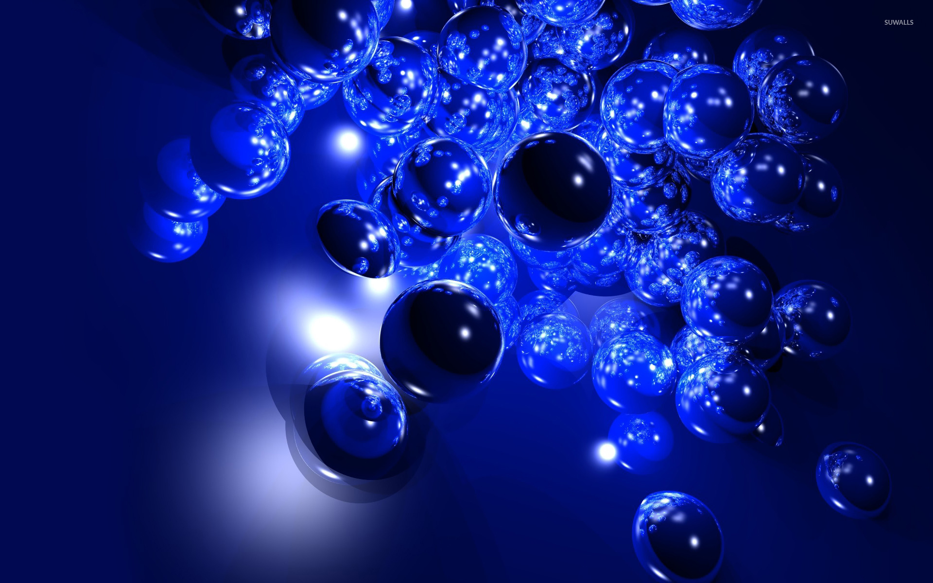 3D Bubbles Wallpaper