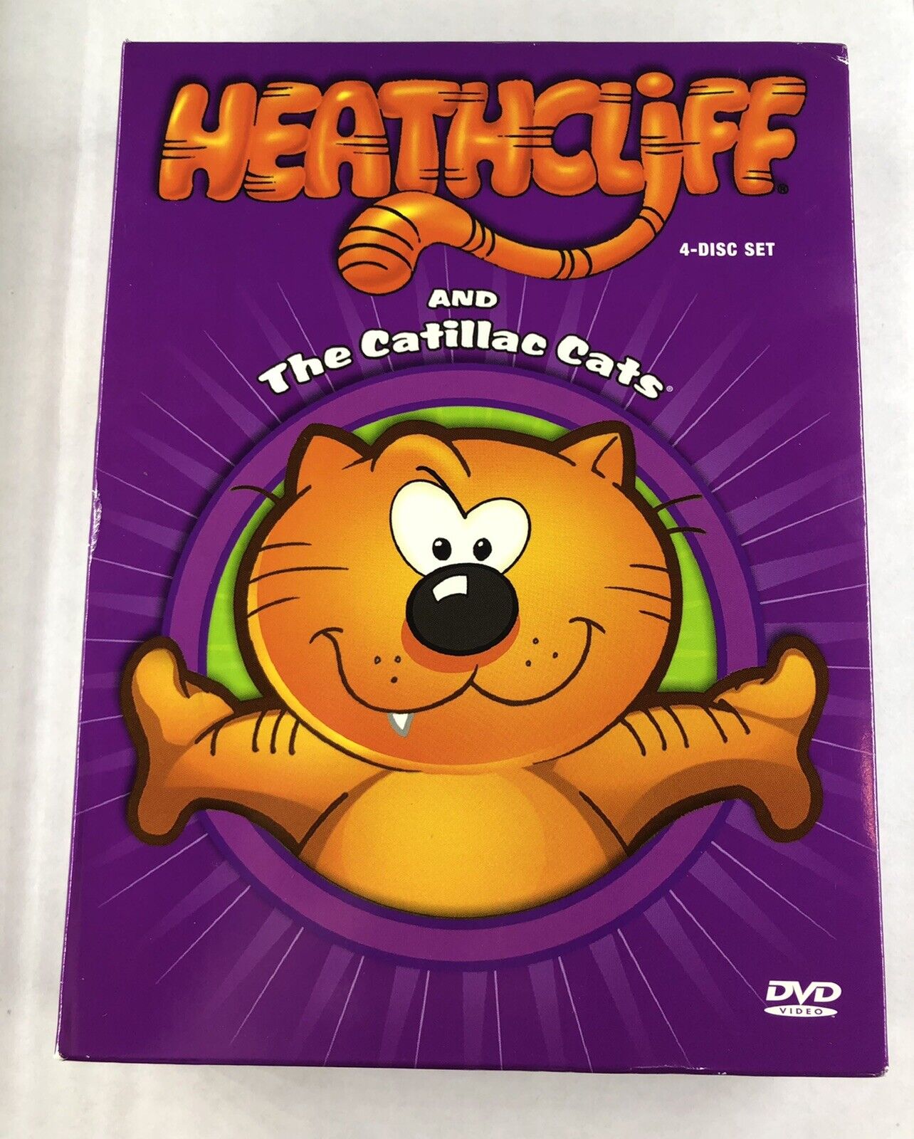 Heathcliff And The Catillac Cats (DVD, 4 Disc Set) 826663476996