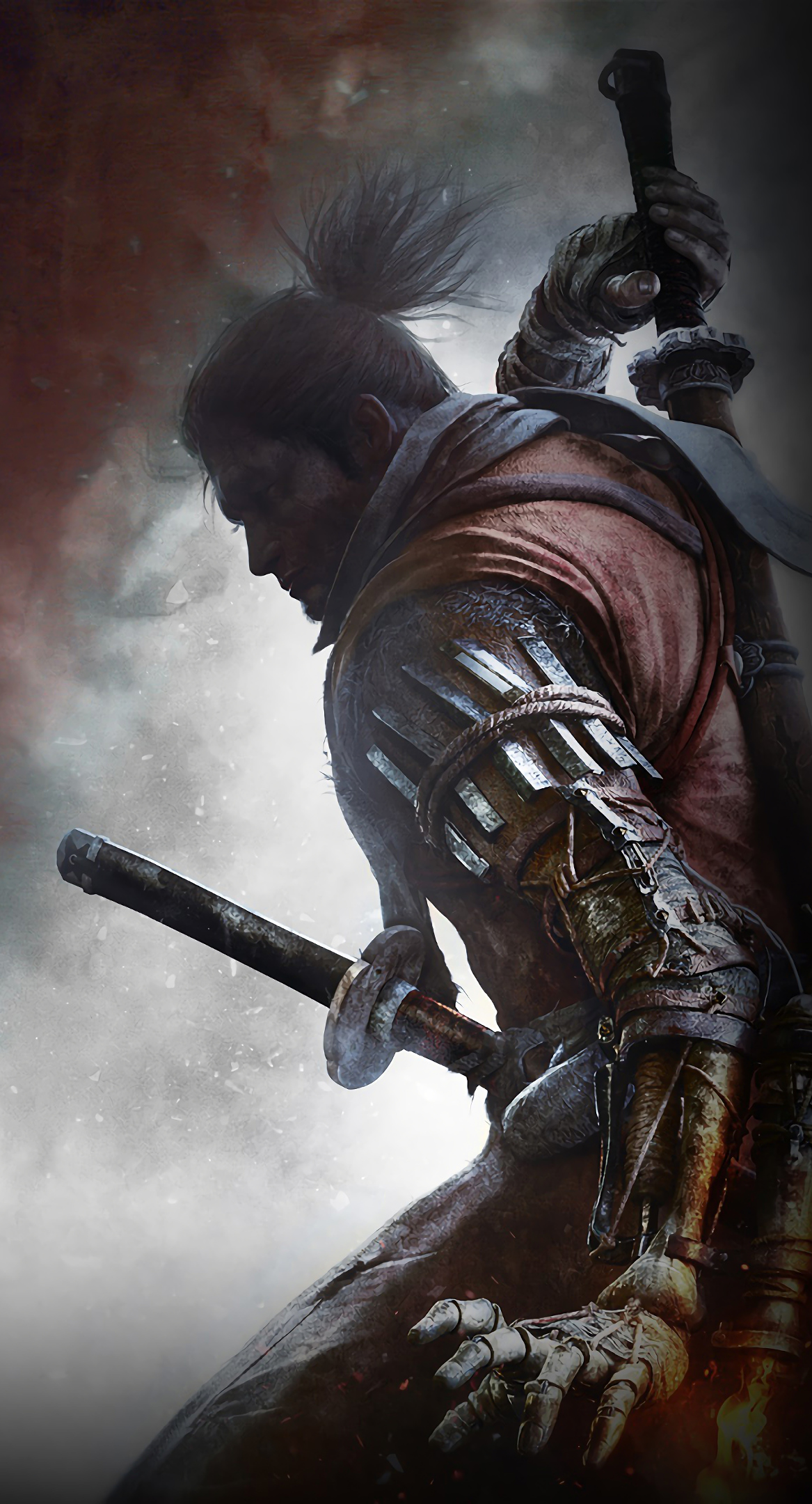 Wallpaper Sekiro Game Informer Cover, Sekiro: Shadows Die Twice, Game Informer, Genichiro Ashina, The Game Award for Game Of The Year, Background Free Image