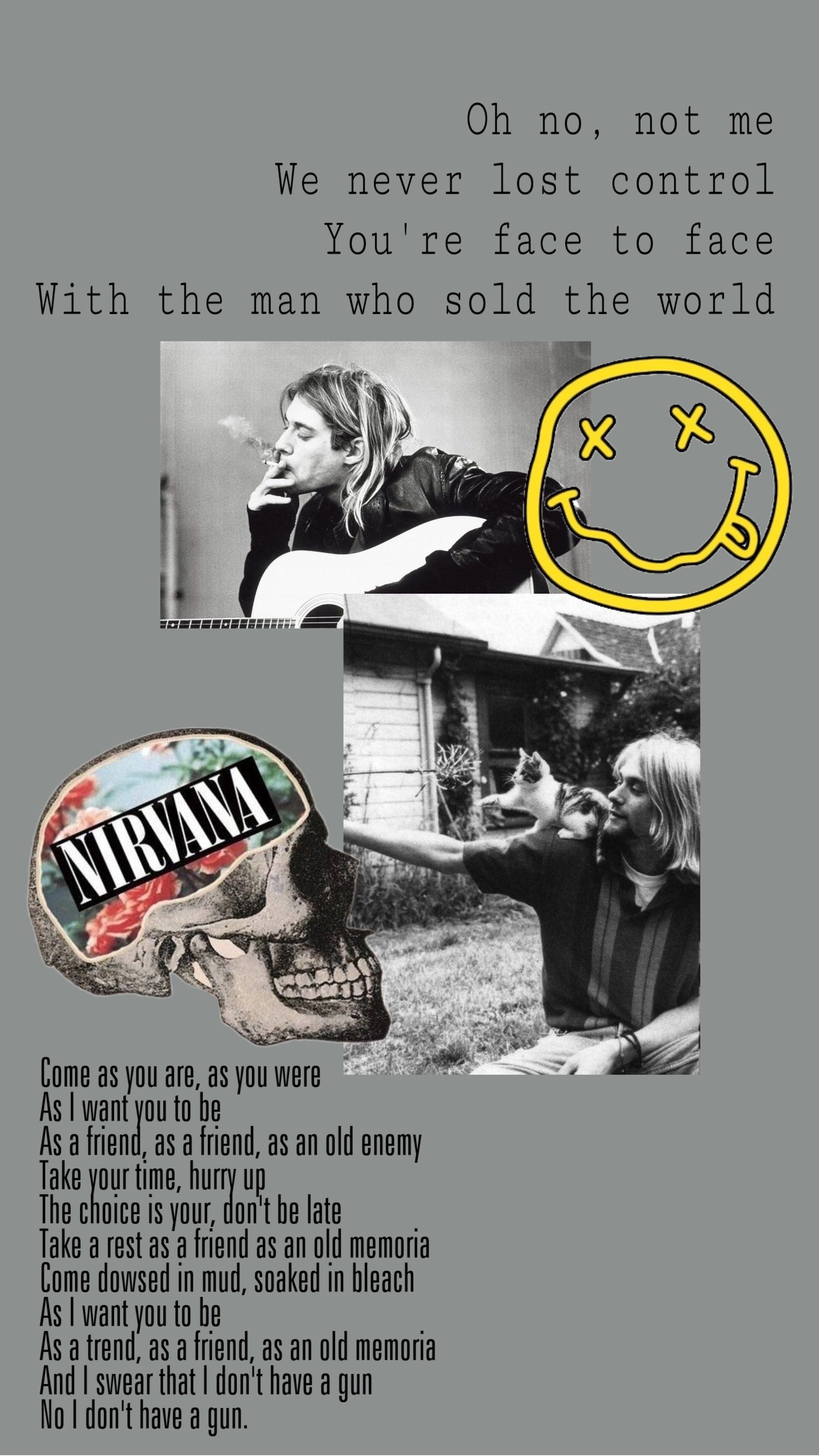 Nirvana Aesthetic Wallpaper