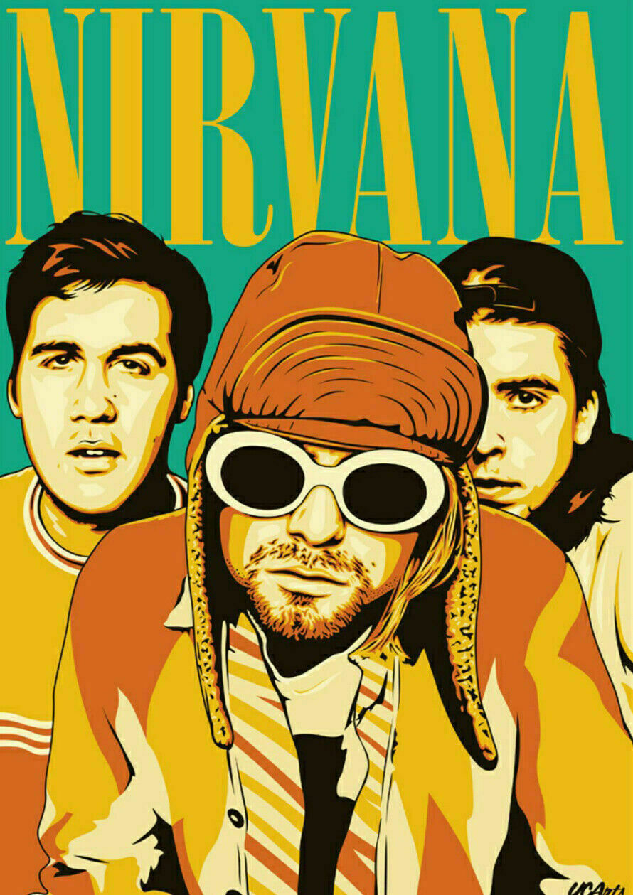 Nirvana WALL PRINT POSTER US