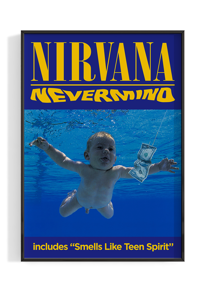 Nirvana 'Nevermind' Poster