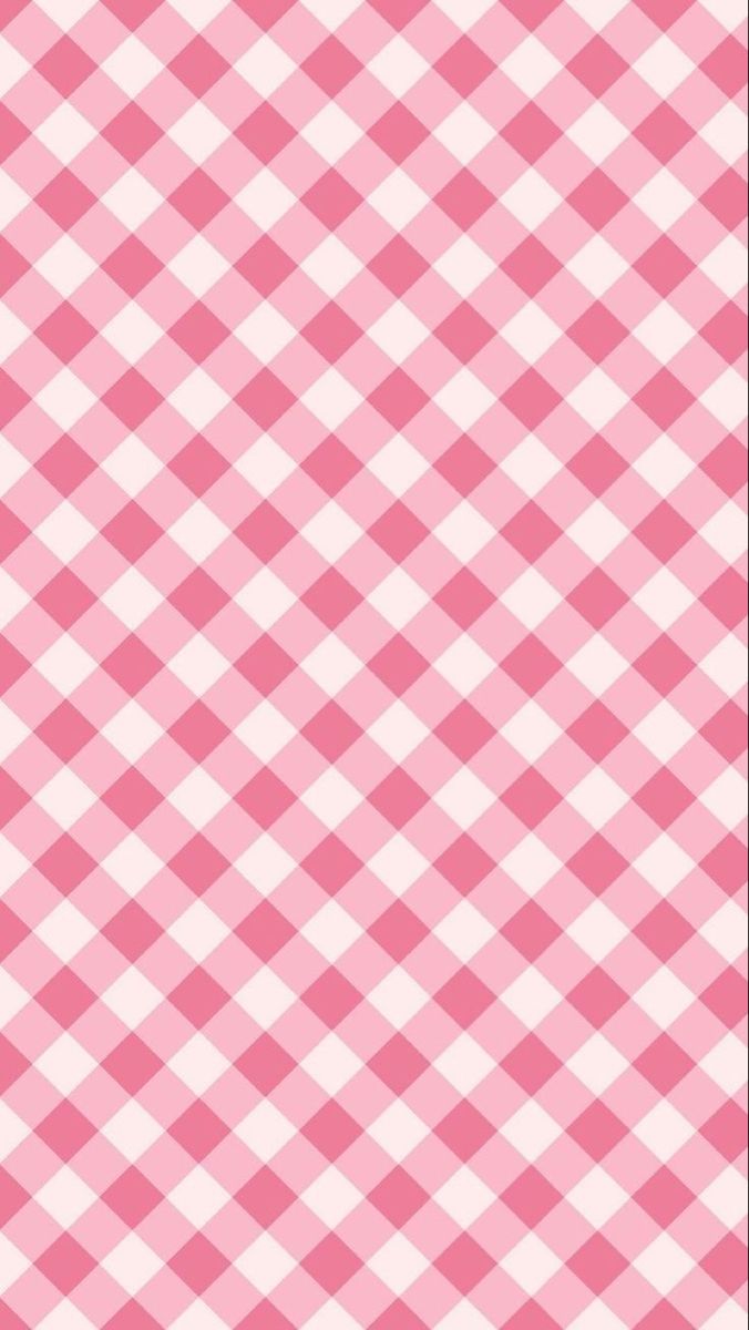cute pink gingham wallpaper