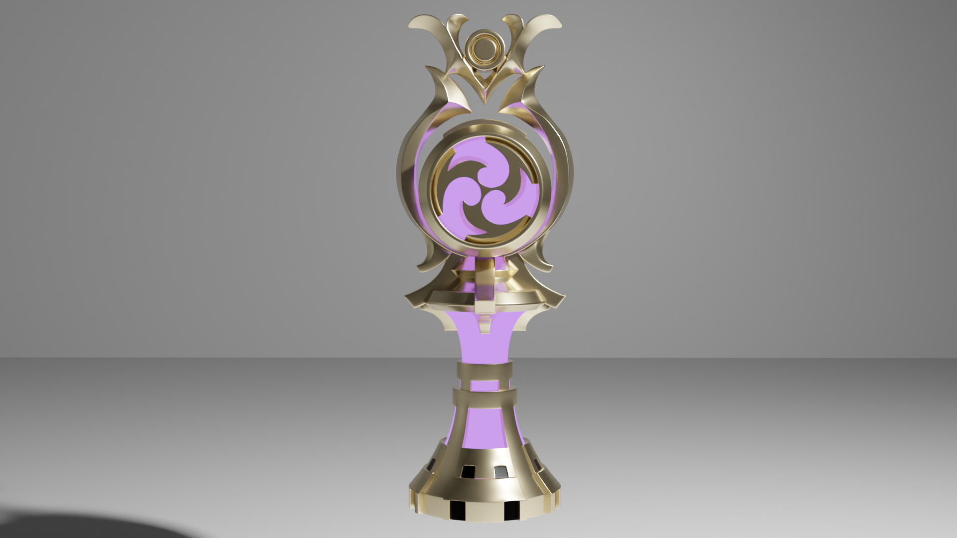 STL file Electro Gnosis - Genshin Impact - Gnosis of Raiden Shogun - 3D Print Ready - Chess Piece Bishop - Scaramouche・3D printable model to download・Cults