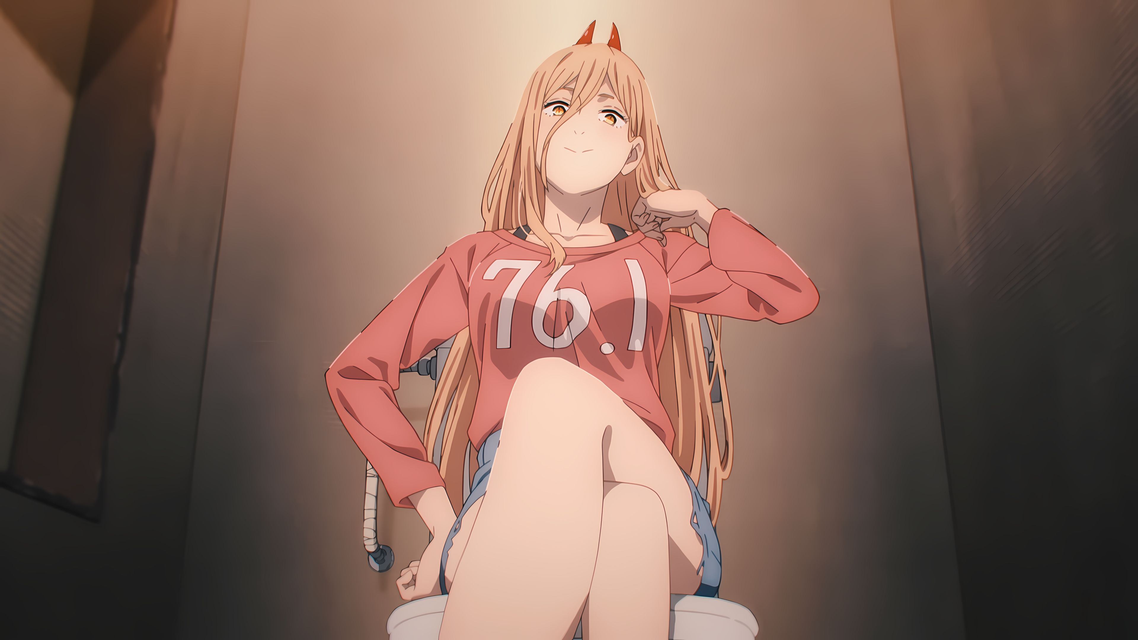 Chainsaw Man Power Chainsaw Man Anime Girls Anime Wallpaper:3840x2160