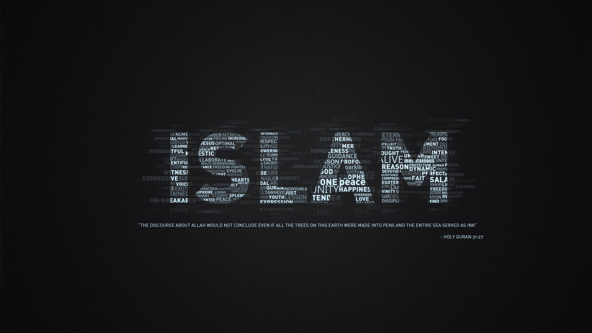 Download Amazing Islam Typography Wallpaper