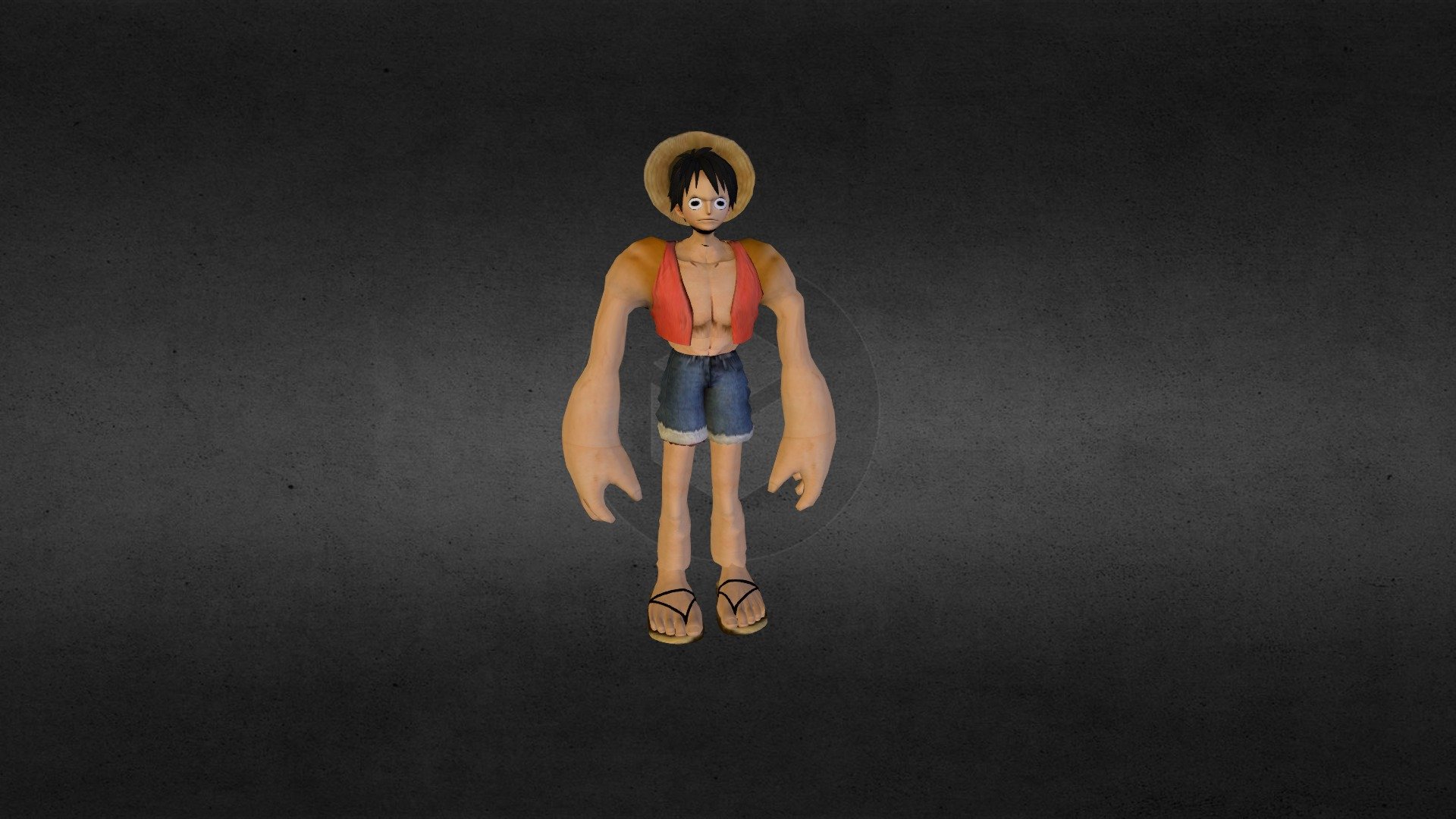 Monkey.D Luffy Gear 3 WIP model by Carlos Verbelen Mundus Gubernavi [ae782d9]