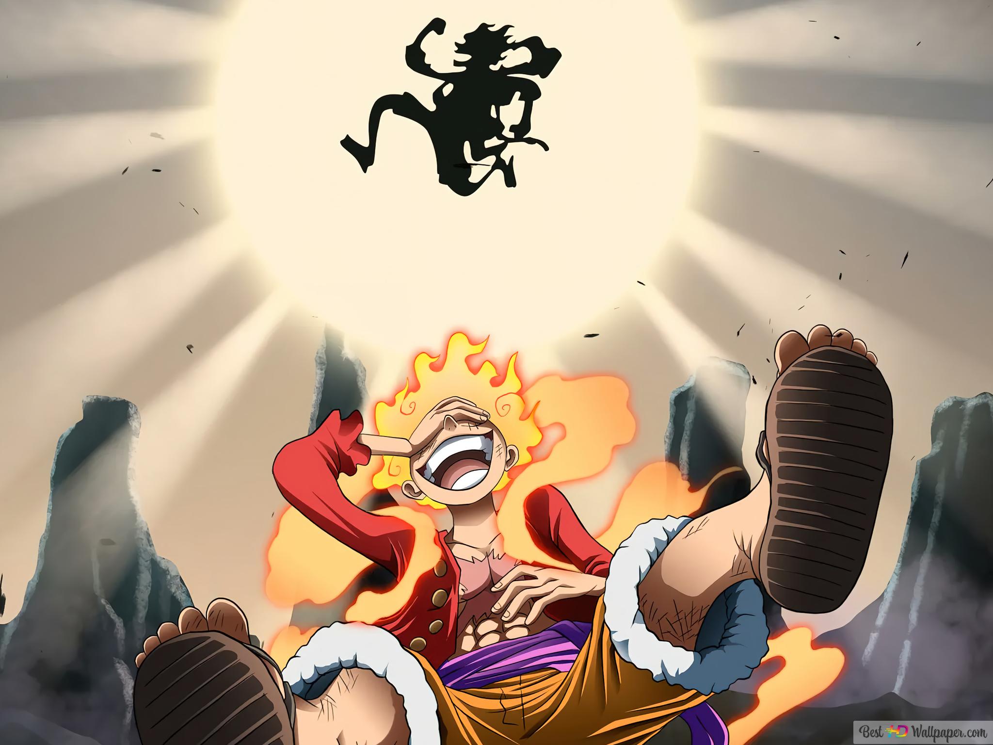 Luffy Gear 5 Piece 4K wallpaper download