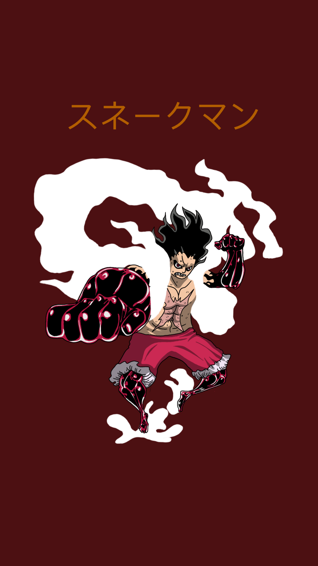 made some gear fourth luffy wallpaper
