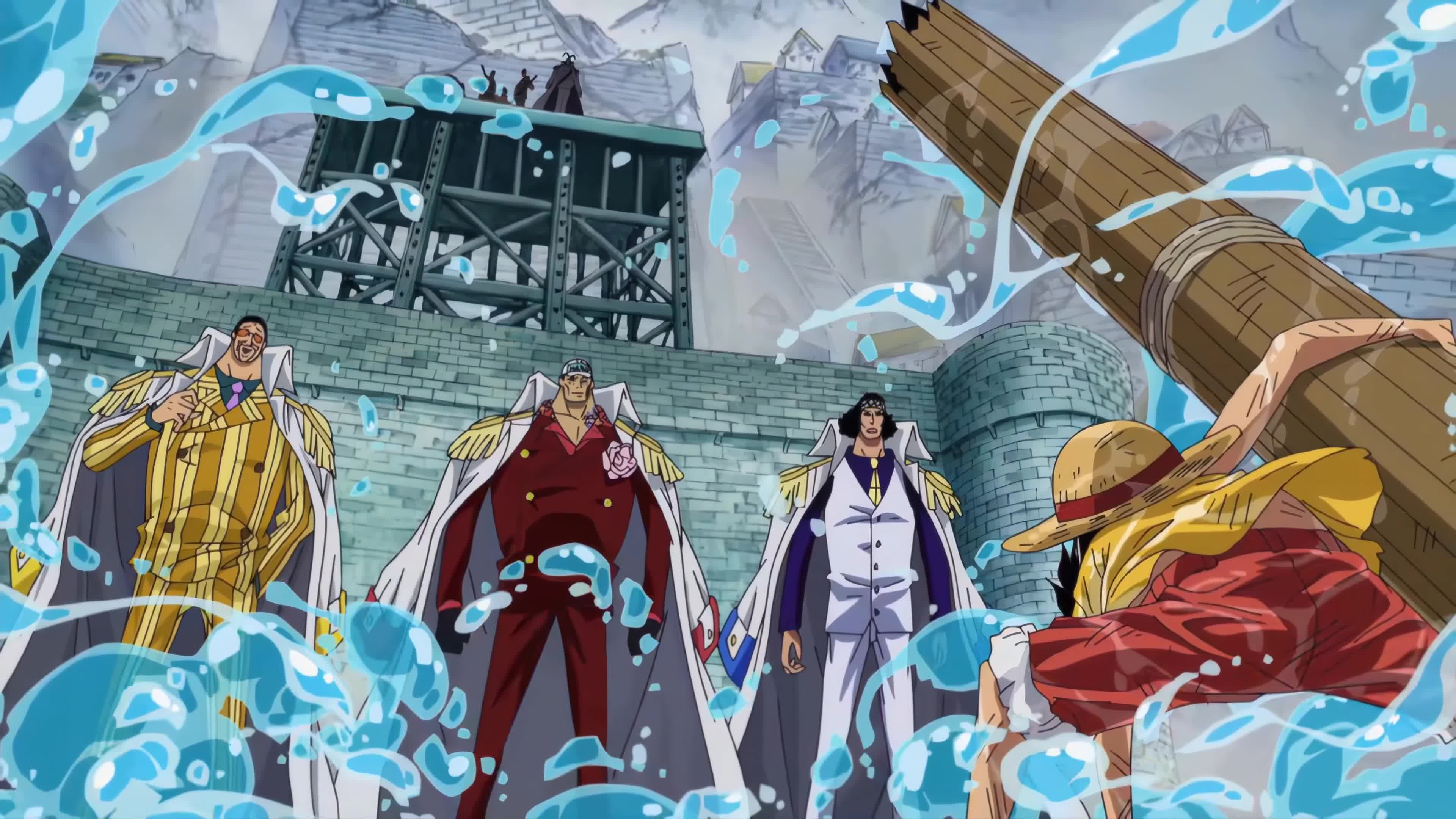 One Piece Marineford Live Wallpaperx2160 Gallery HD Live Wallpaper