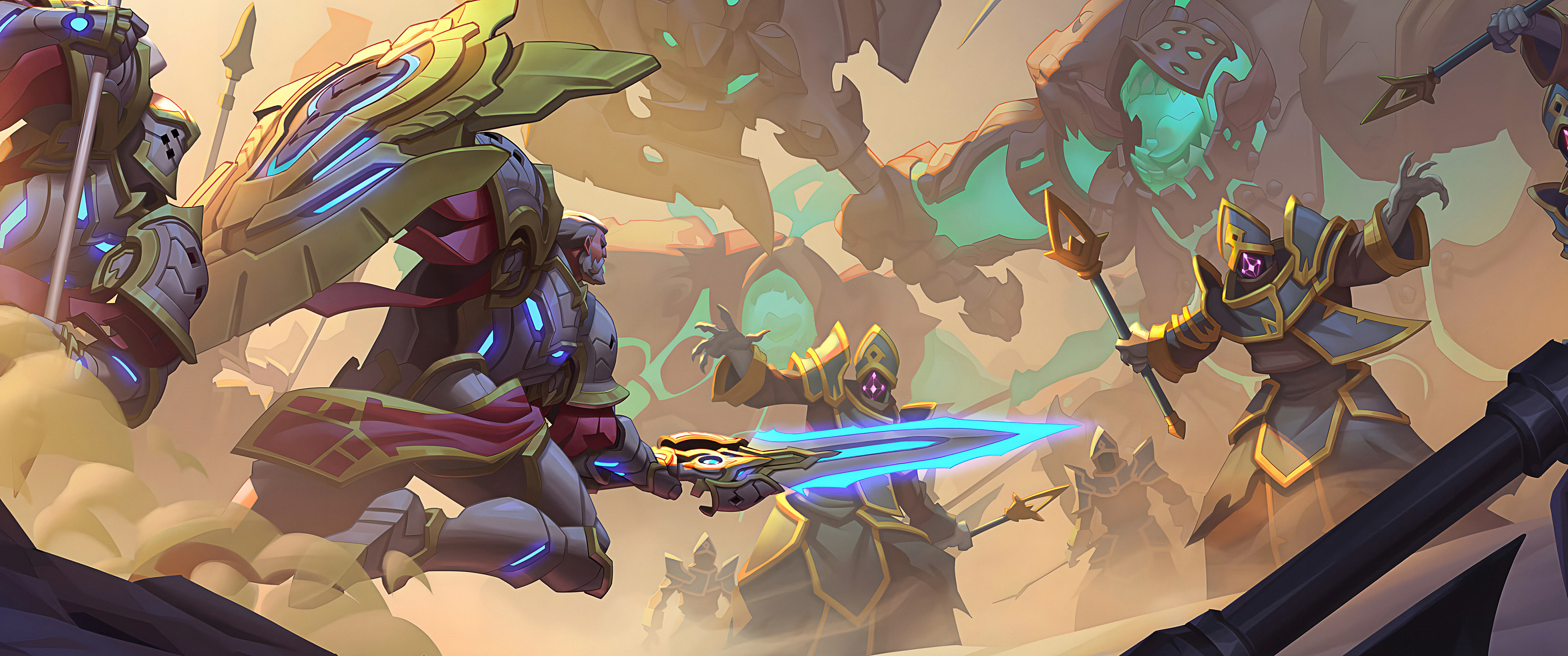 Wallpaper, Wayfinder, ultrawide, Airship Syndicate, Digital Extremes, video games, Video Game Art, video game characters 3440x1440