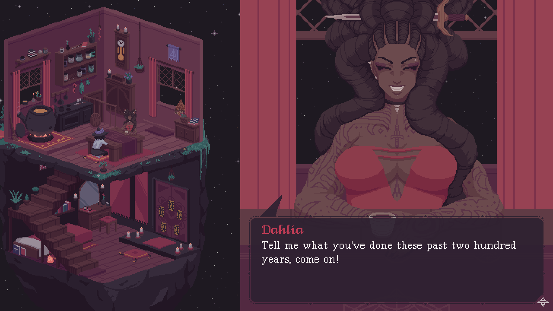 Build tarot decks and seduce a god in 'The Cosmic Wheel Sisterhood'